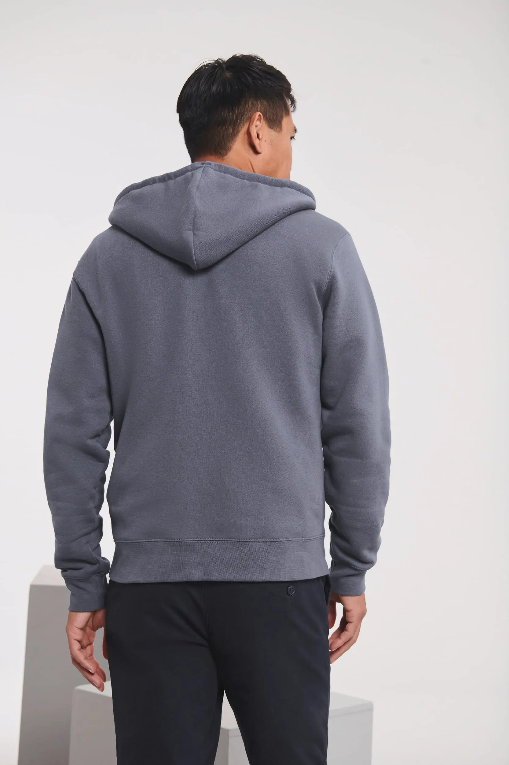 Sudadera Authentic con cremallera y capucha
