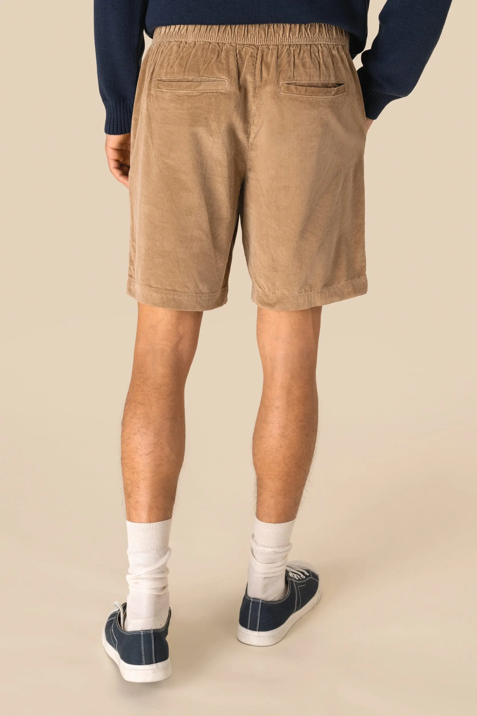 Short ecorresponsable de pana hombre