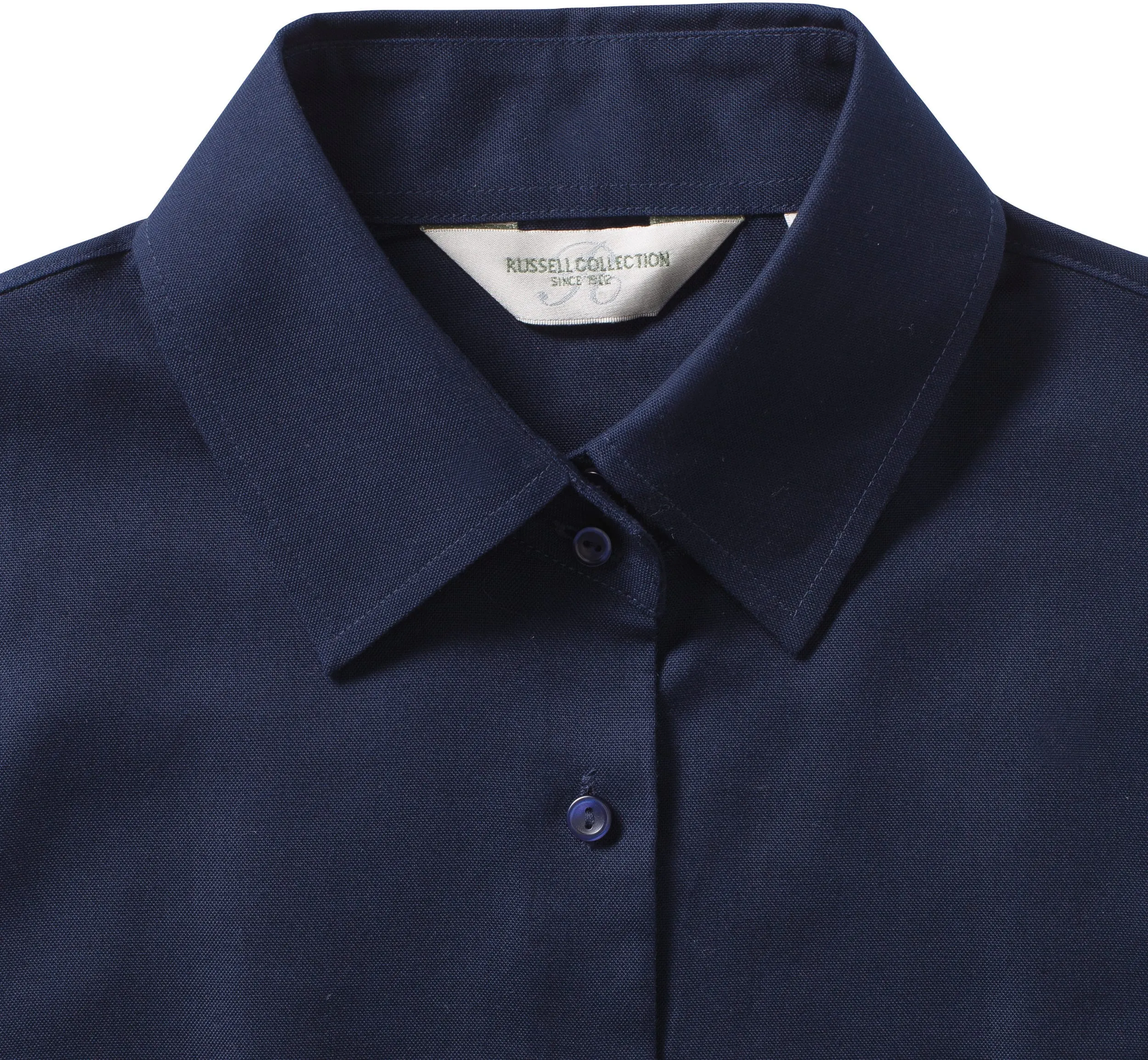Camisa Oxford manga larga mujer