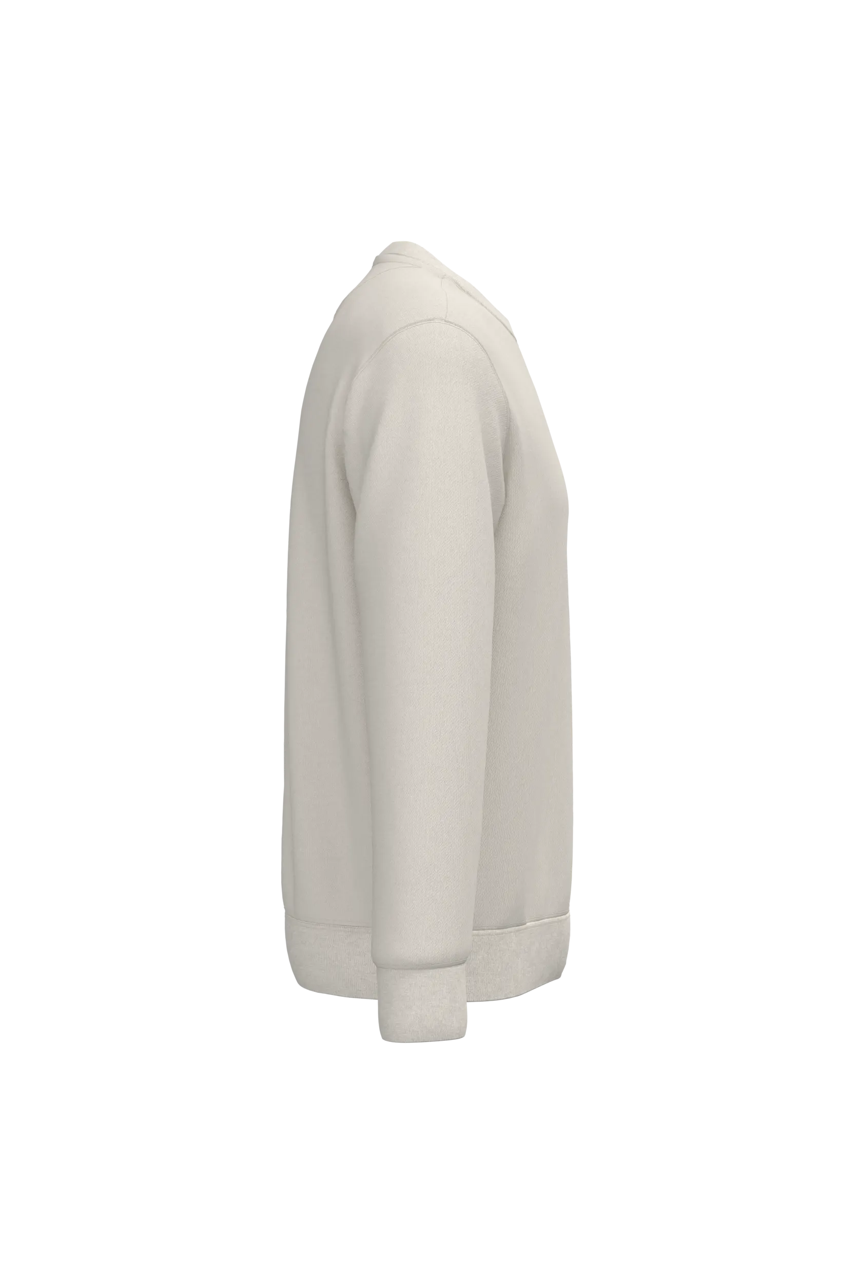 Sudadera ecorresponsable cuello redondo unisex