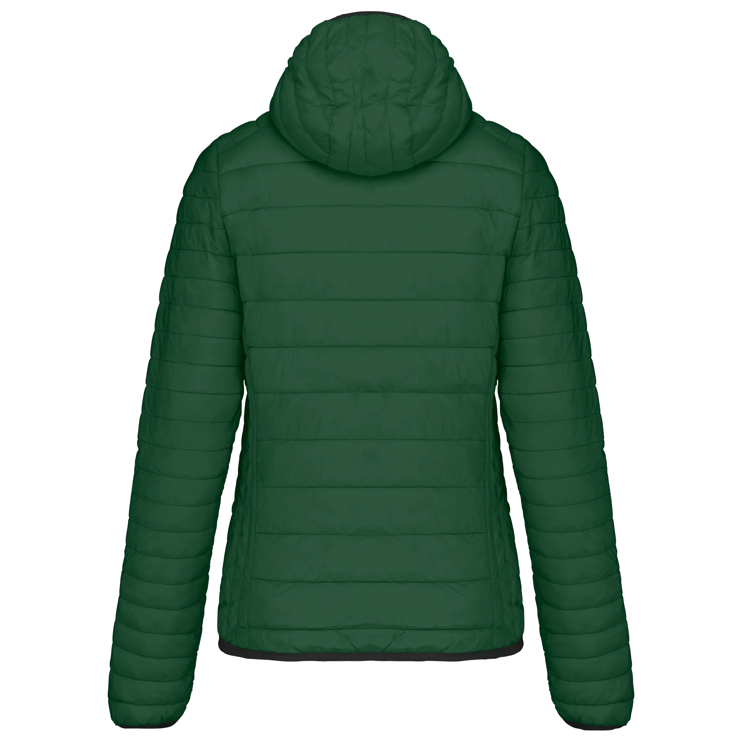 Chaqueta acolchada y ligera con capucha mujer