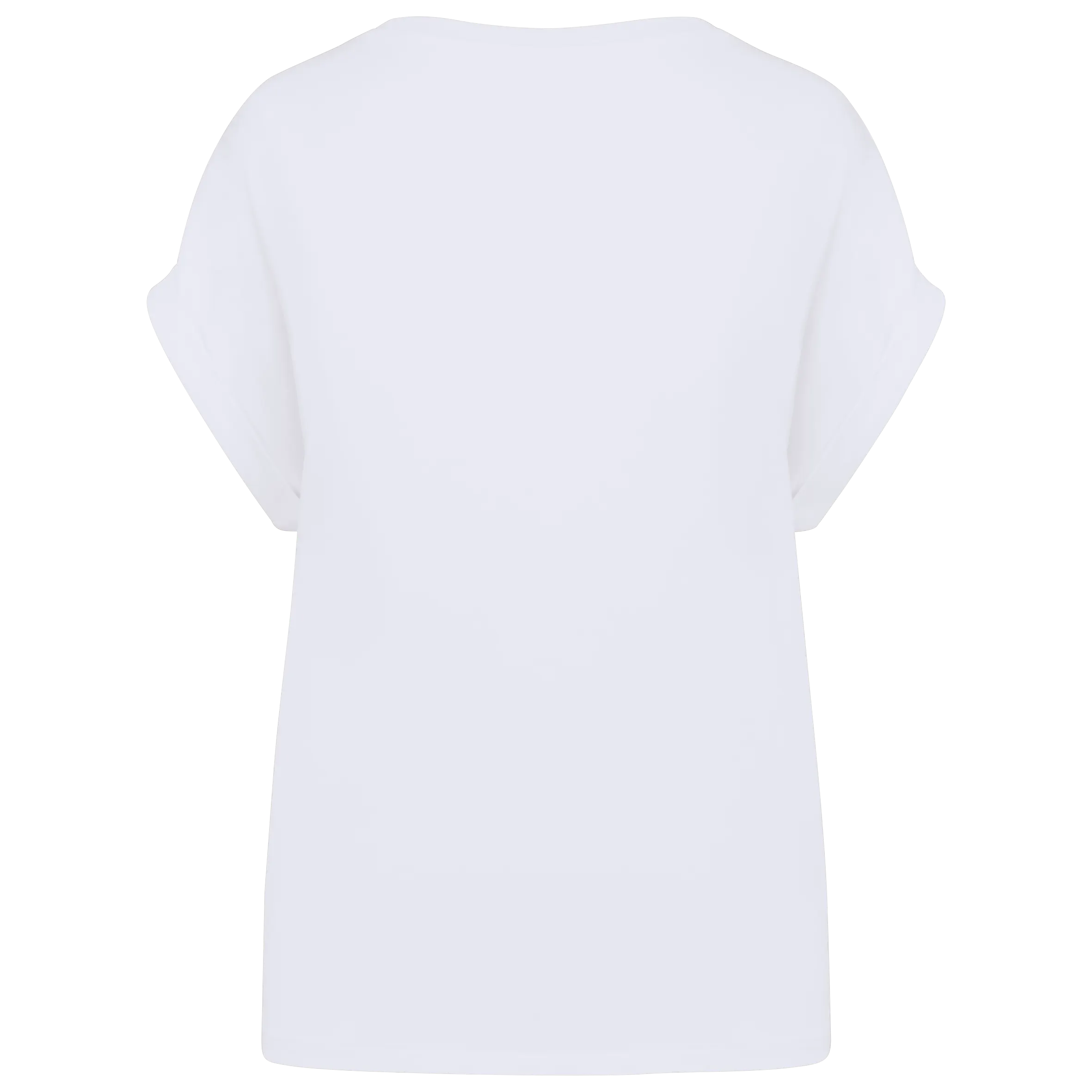 Camiseta ecorresponsable mangas vueltas mujer