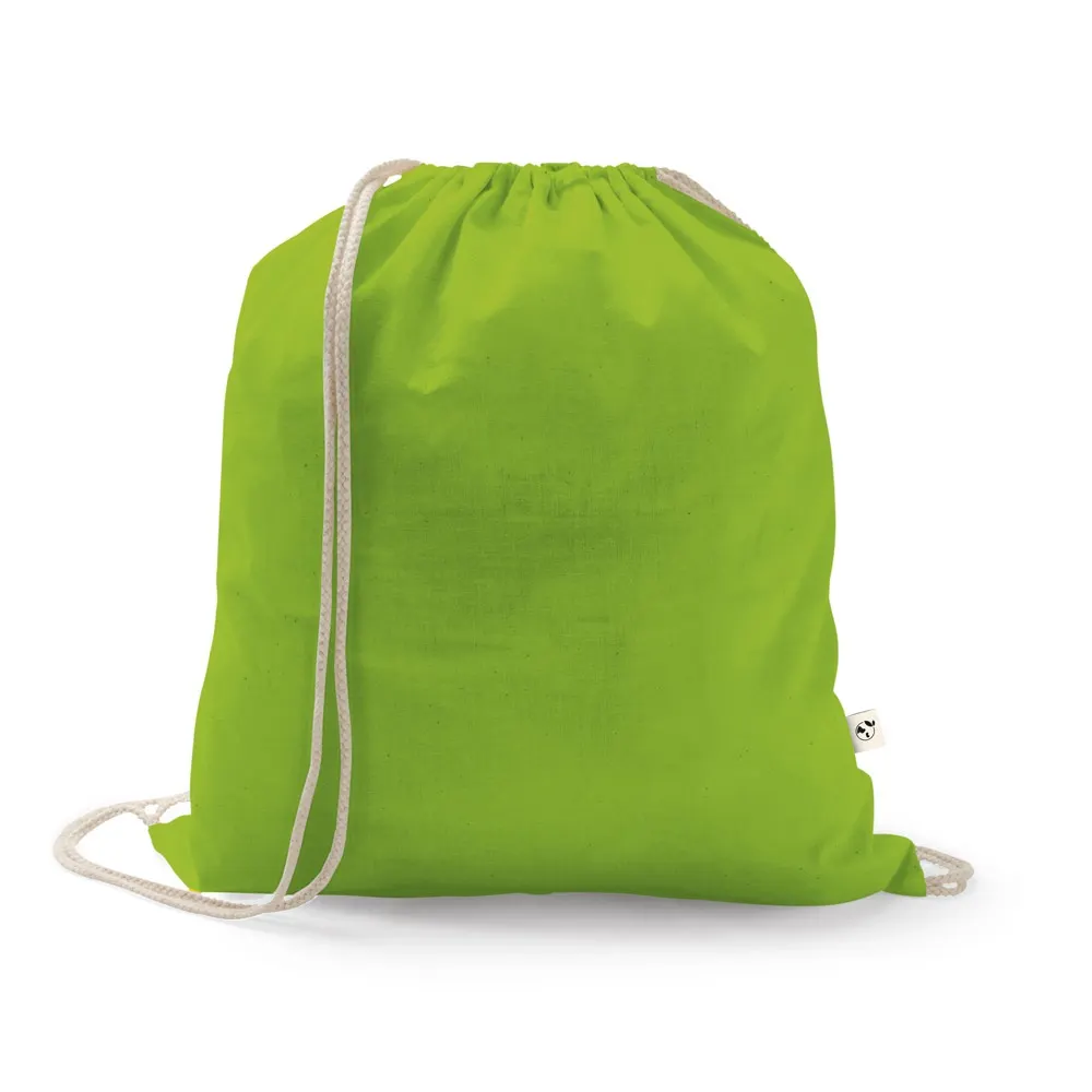 ISTANBUL. Mochila confeccionada en algodón reciclado (70%) y poliéster (30% rPET) (150 g/m²)