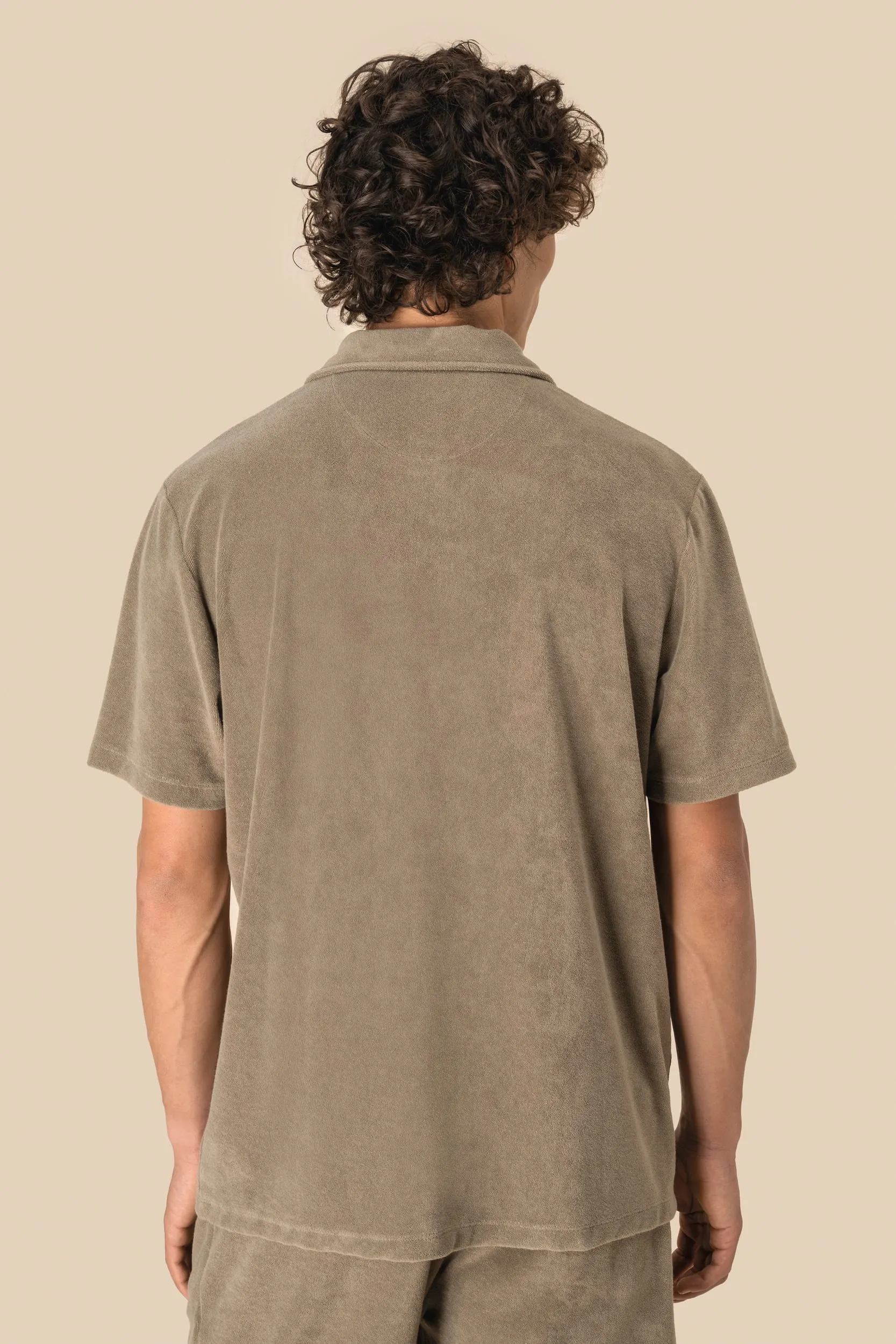 Polo ecorresponsable de rizo hombre