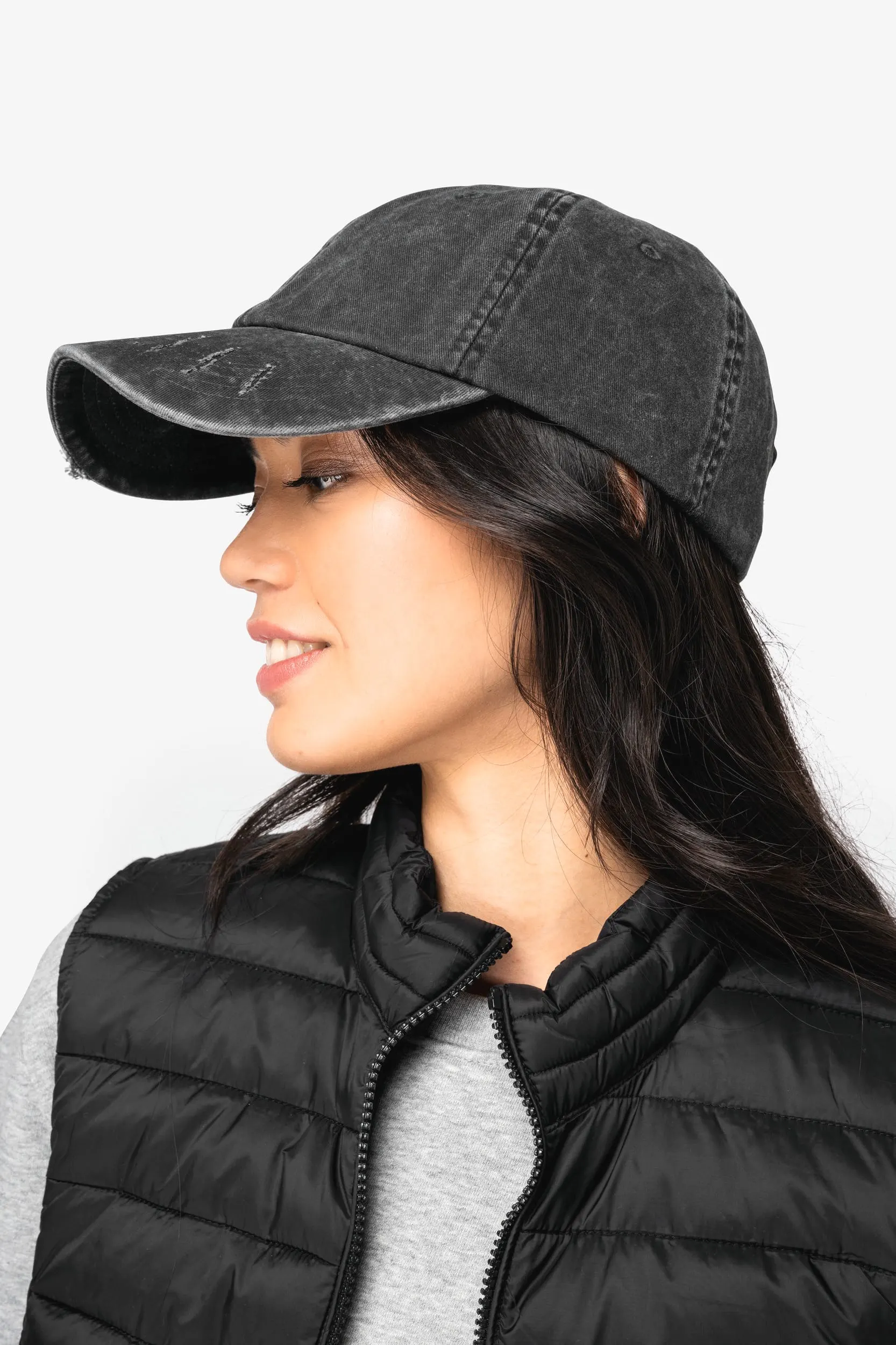 Gorra ecorresponsable efecto desgastado unisex