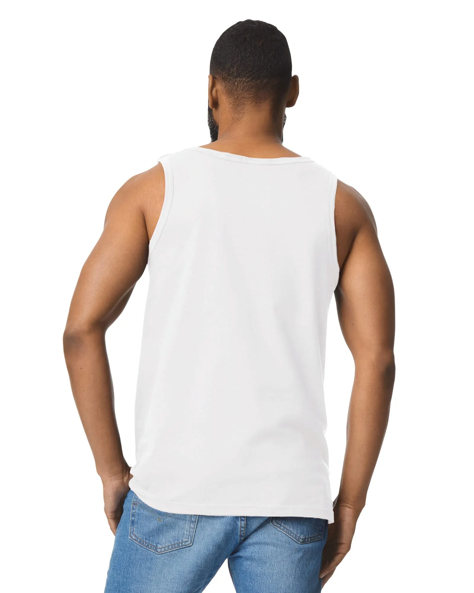 Camiseta SoftStyle sin mangas hombre