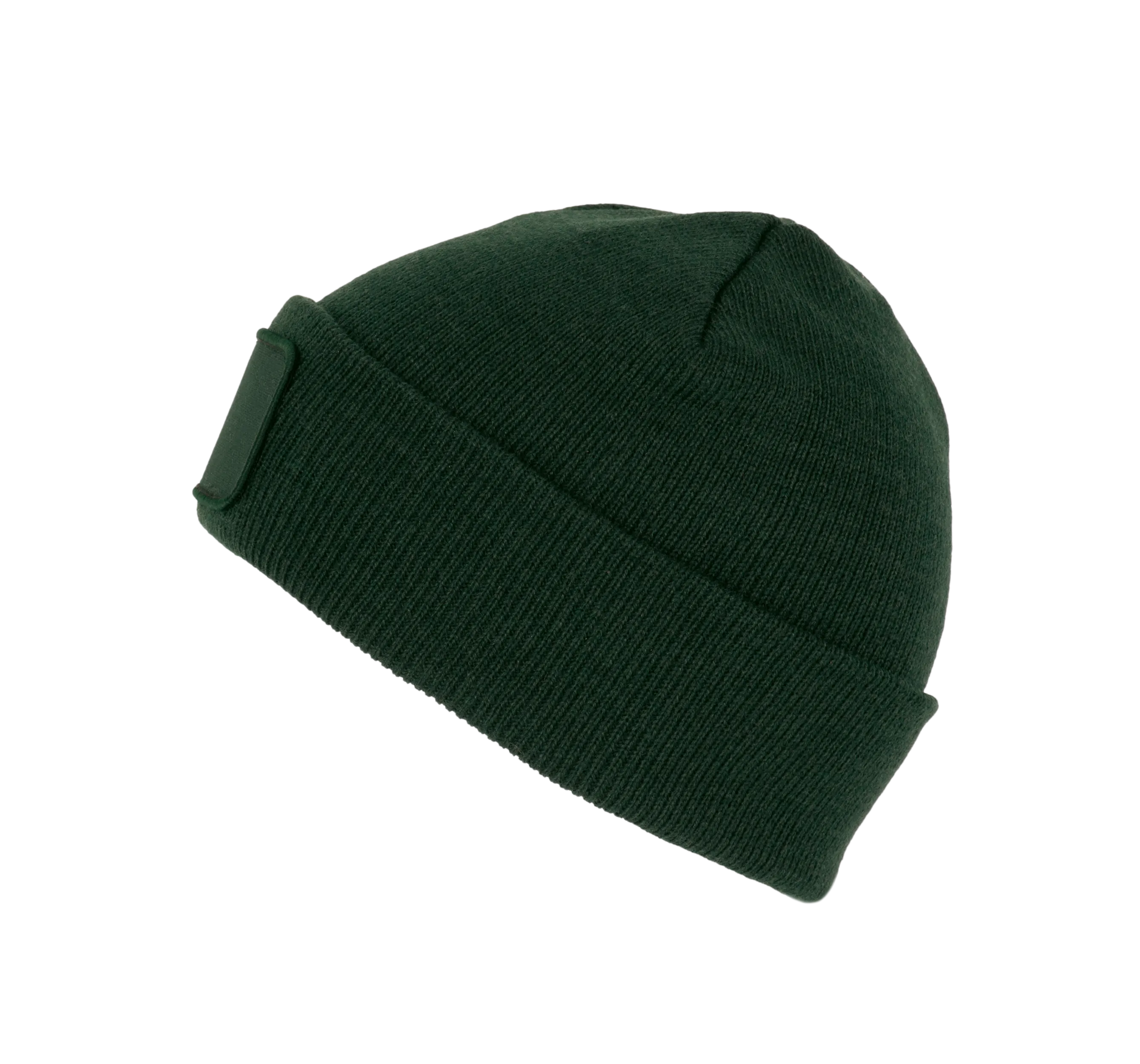 Gorro reciclado con parche