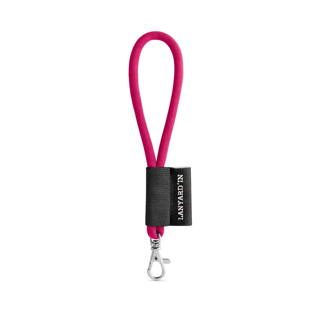 SET Lanyard TUBE Short (Ø 7 mm) con mosquetón de 9 mm