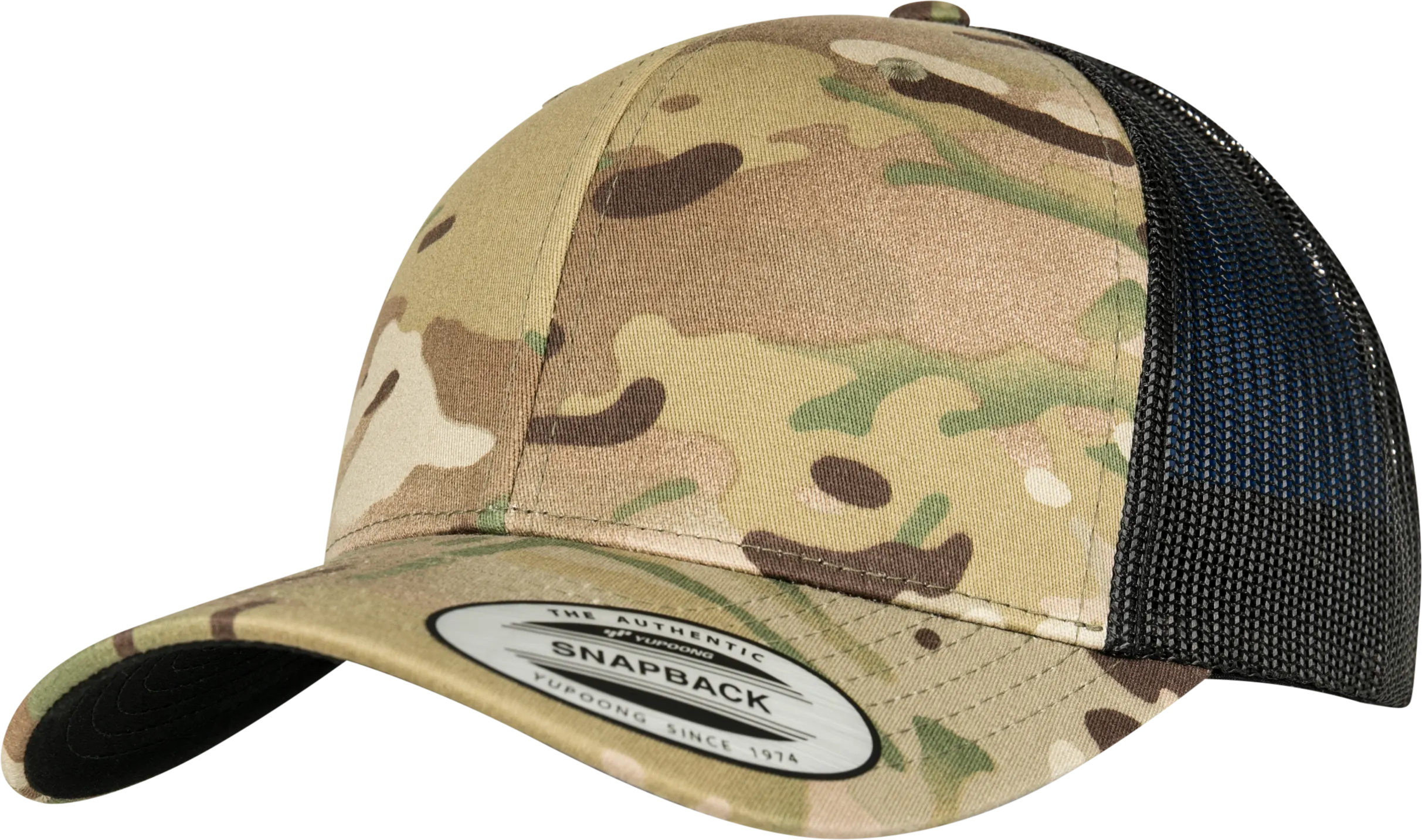 Gorra trucker retro multicam<br/>