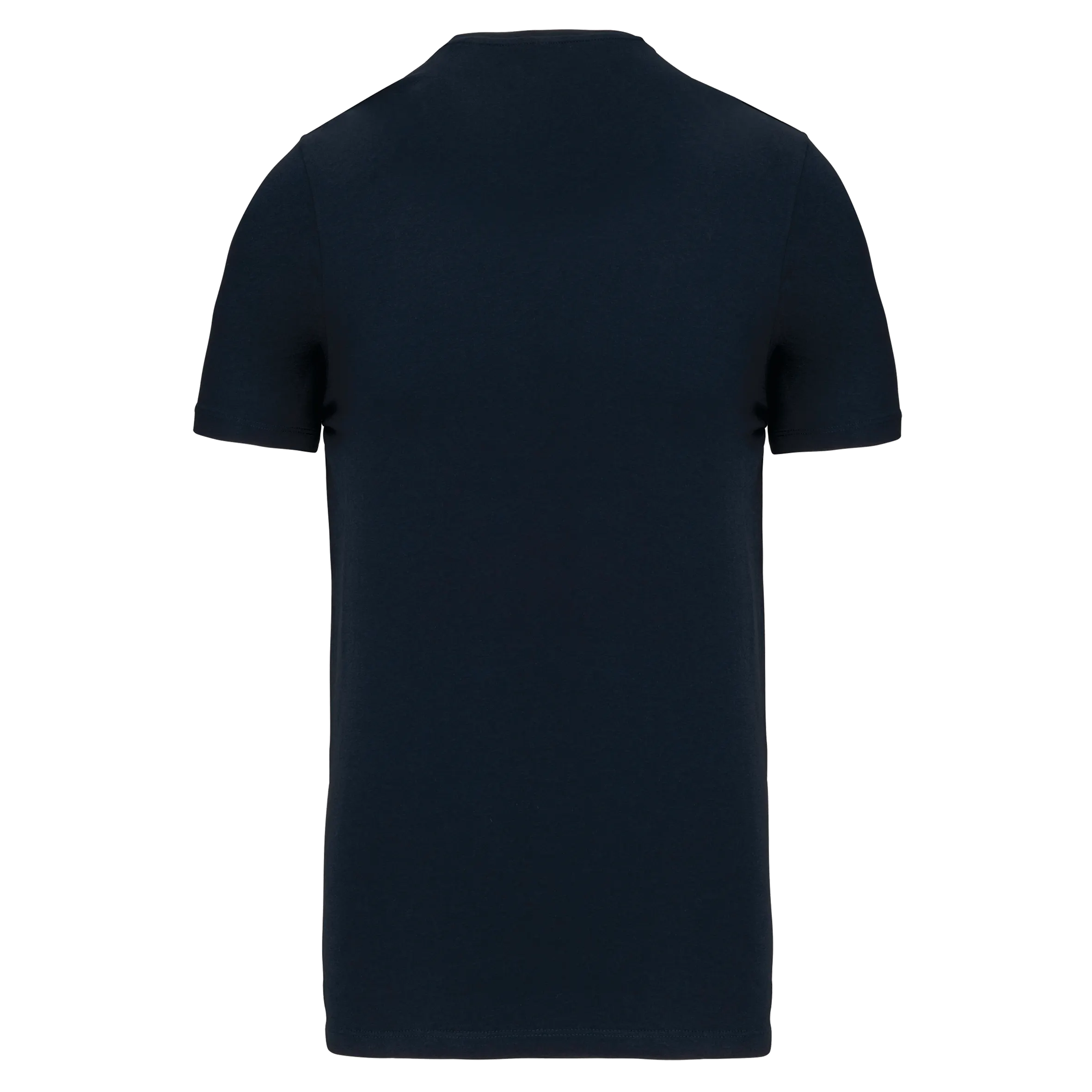 Camiseta con elastano cuello de pico hombre
