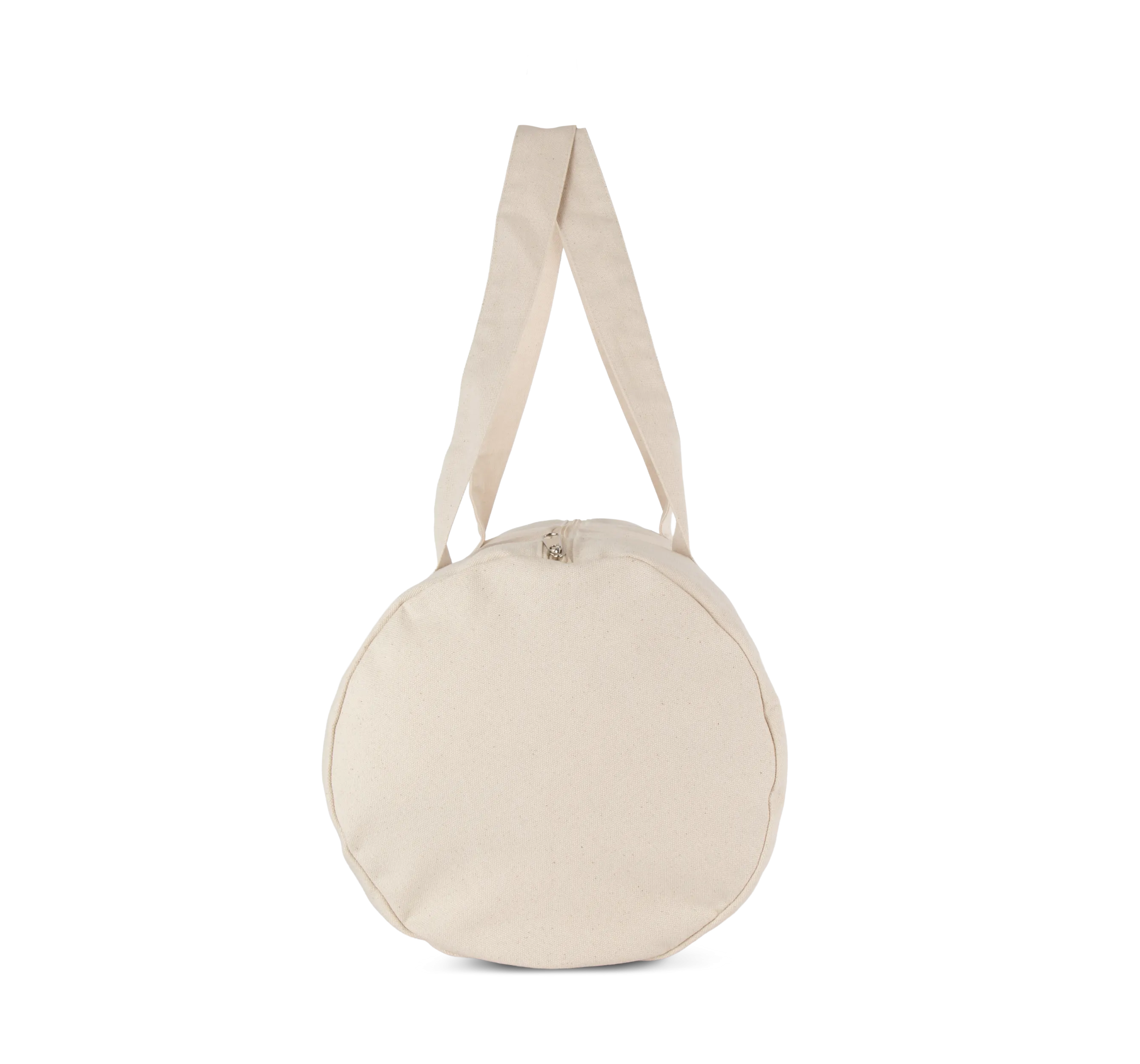 Bolsa cilíndrica de algodón orgánico