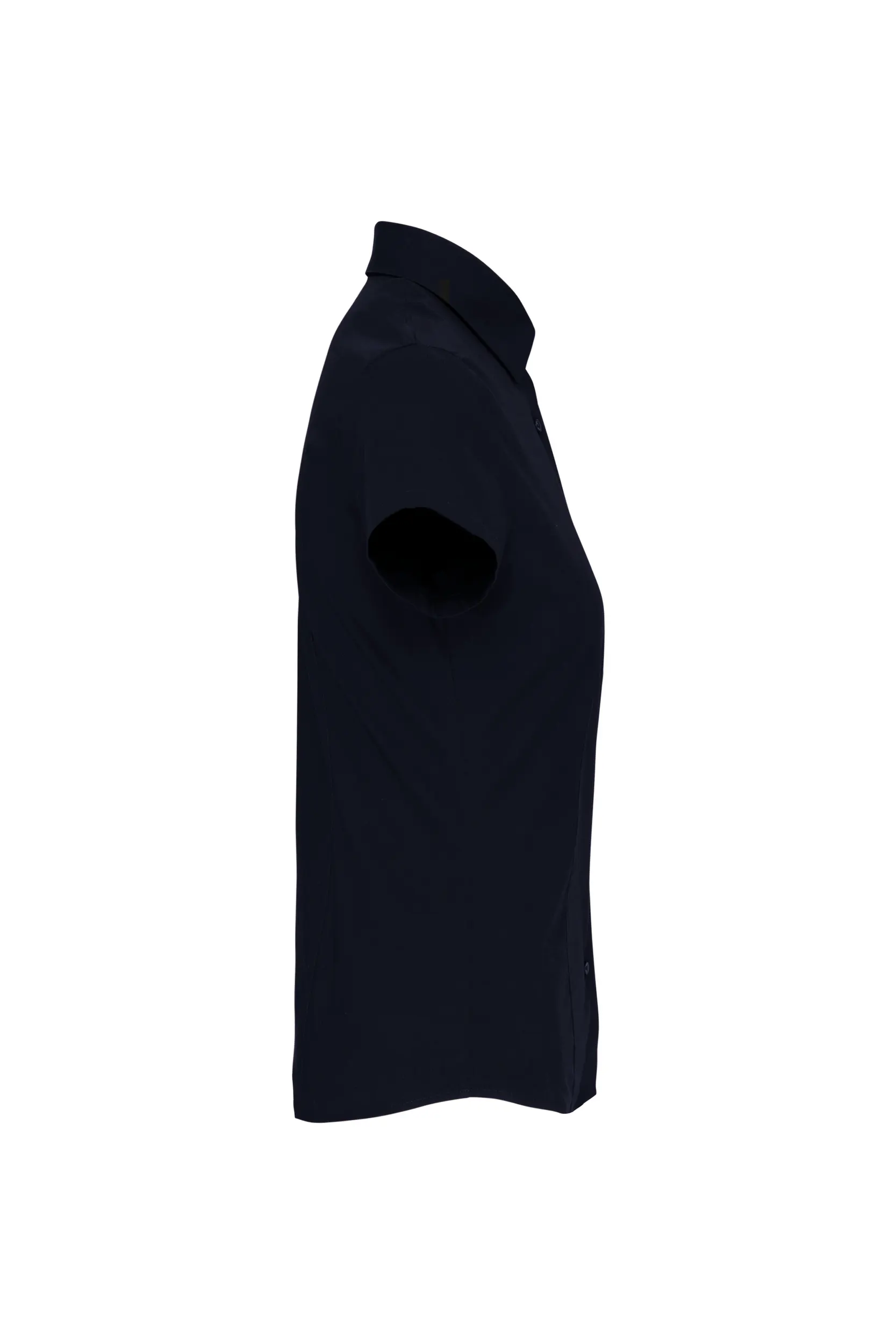 Camisa stretch manga corta mujer