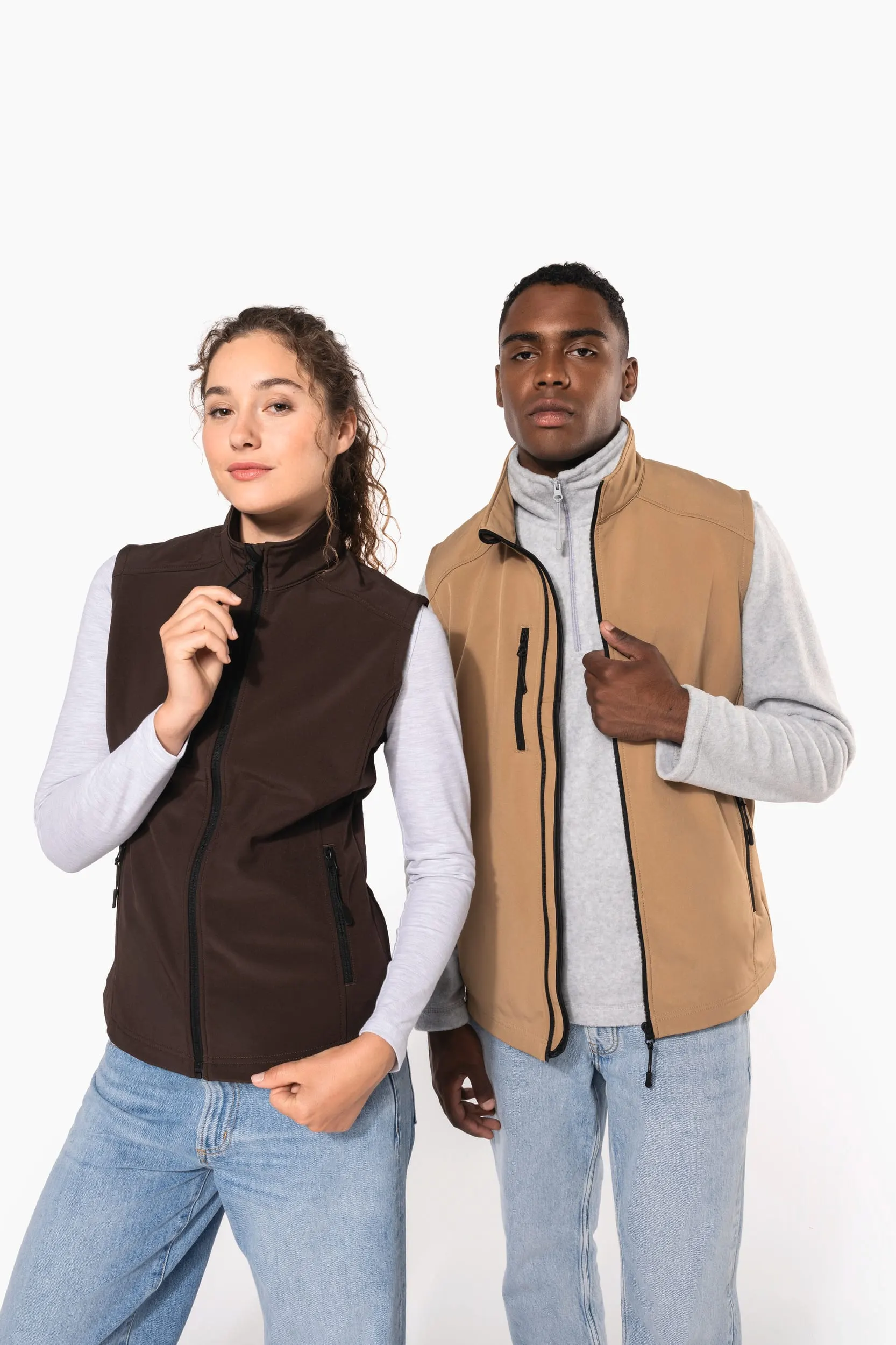 Chaleco softshell hombre