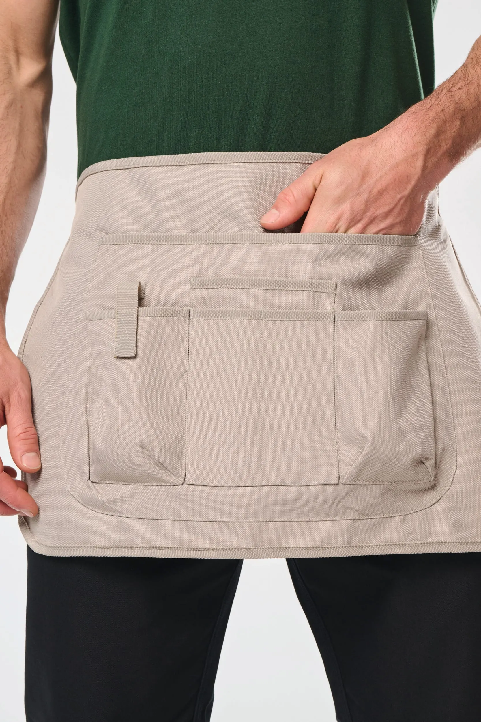 Delantal corto ecorresponsable para jardinería - Unisex