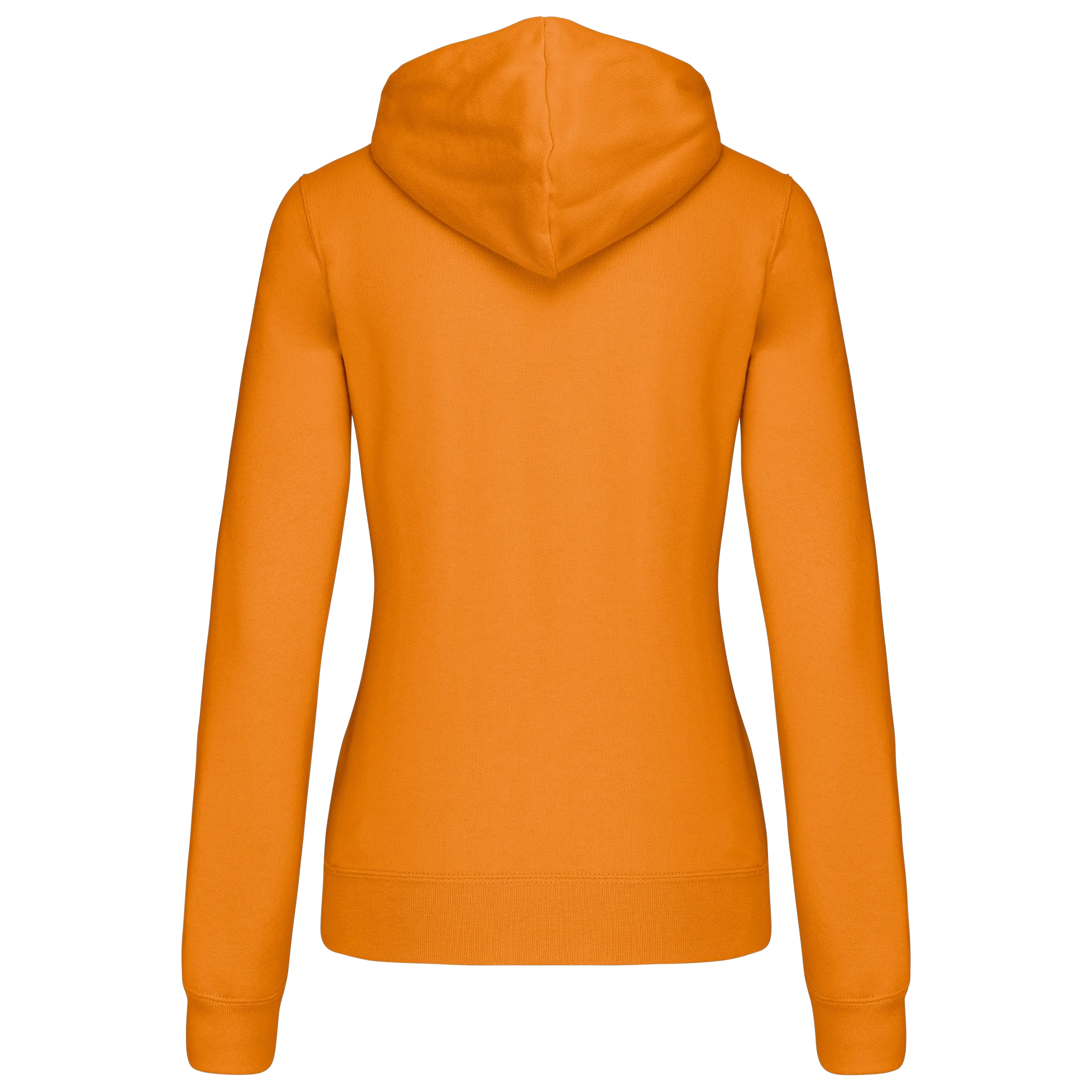 Sudadera capucha contrastada mujer