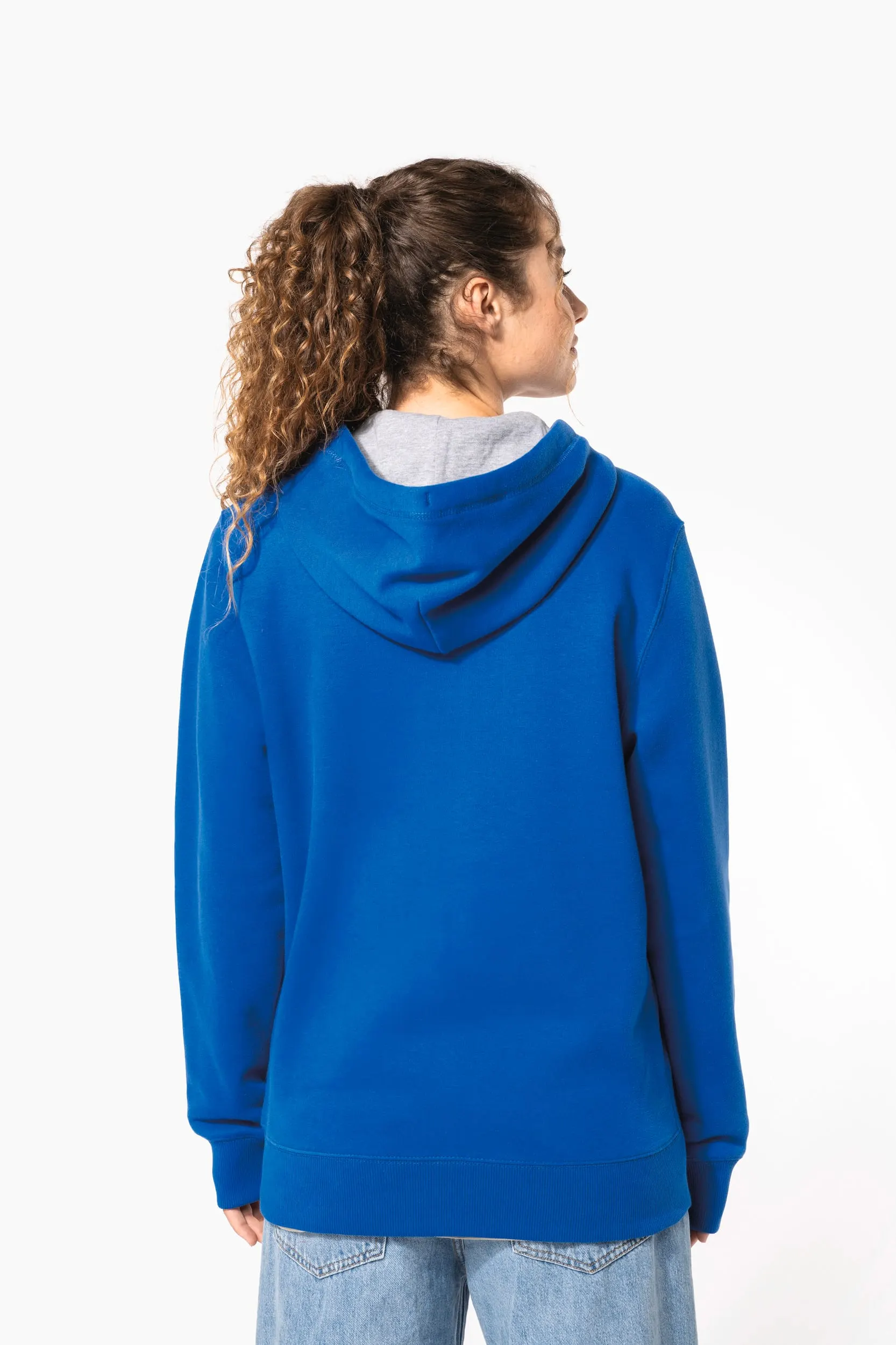 Sudadera capucha y cremallera
