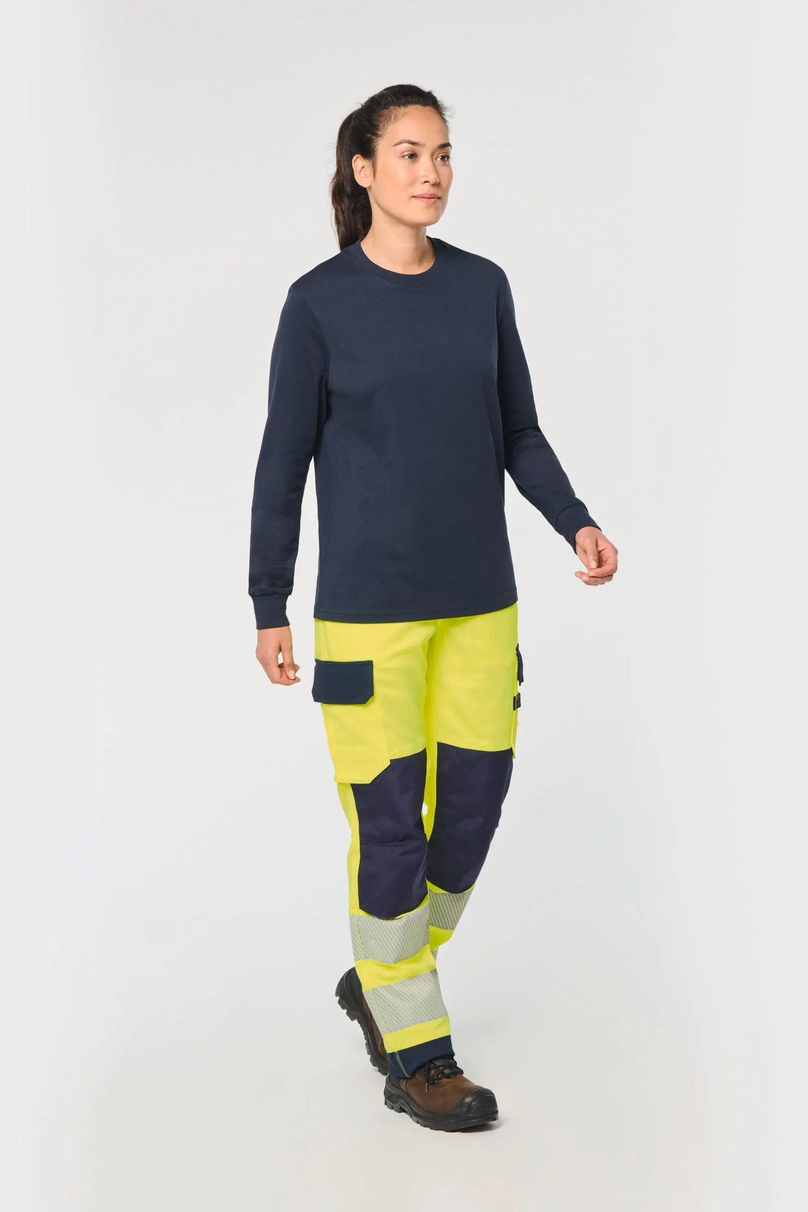 Pantalón de seguridad reciclado multibolsillos unisex