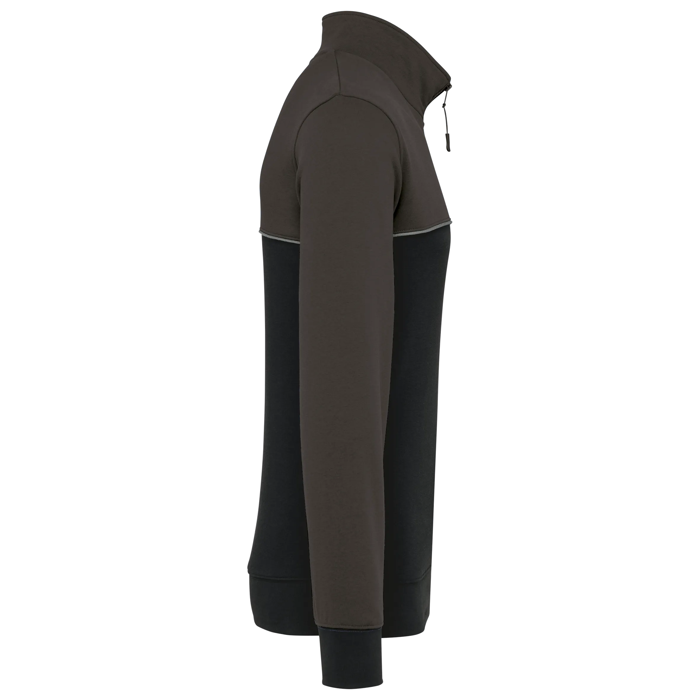 Sudadera 1/4 cremallera ecorresponsable– Unisex