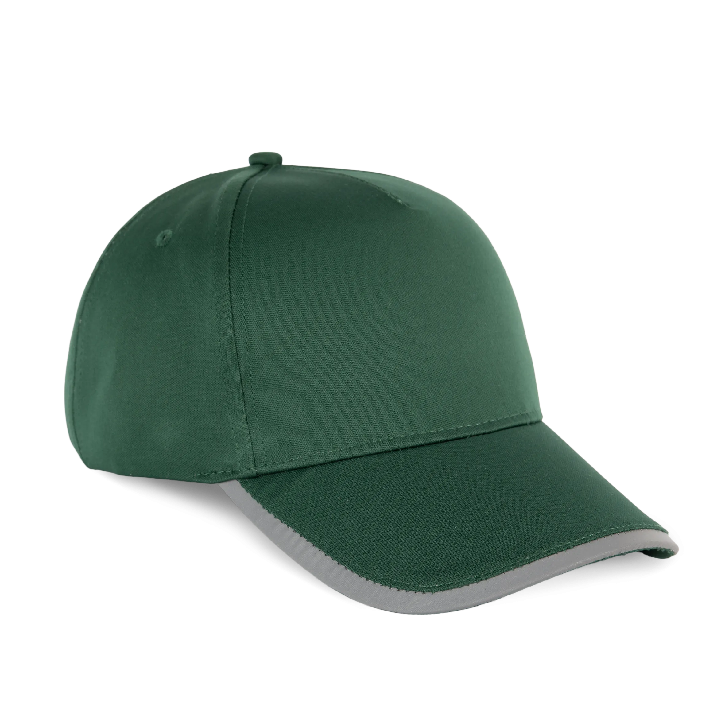 Gorra de 5 paneles de poliéster