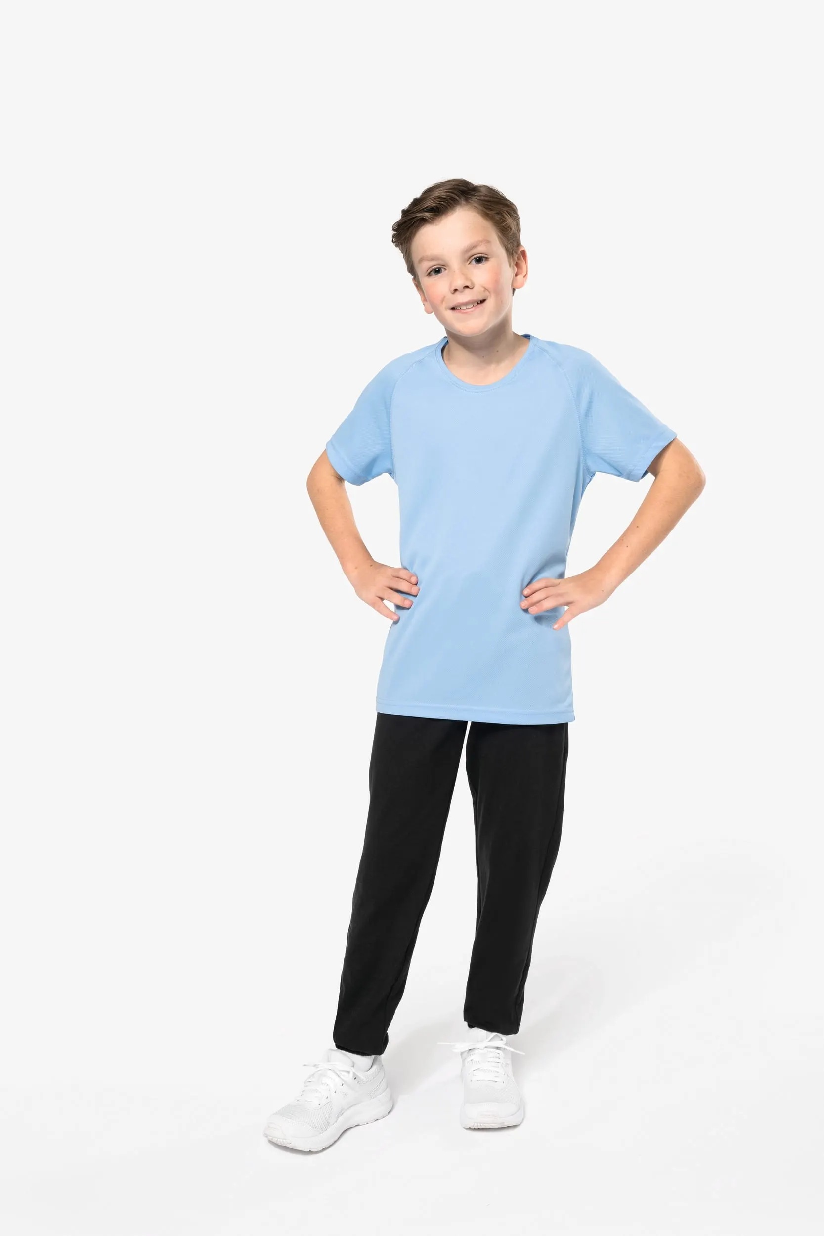 Pantalón de chándal ligero de algodón niño