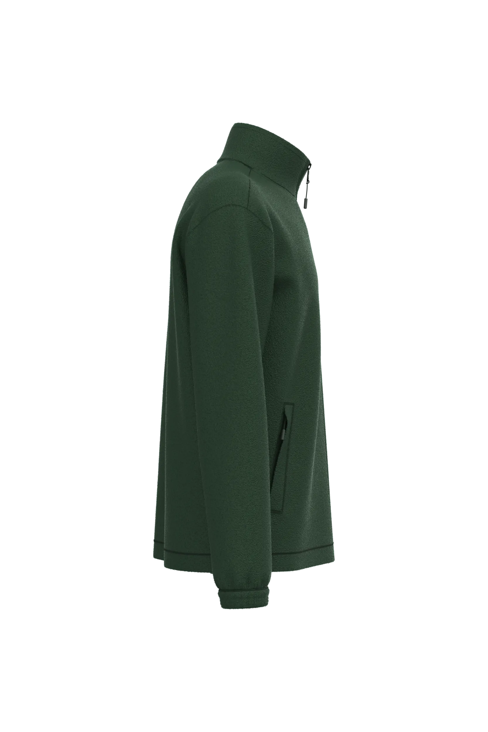 Chaqueta polar ajustable con puños elásticos
