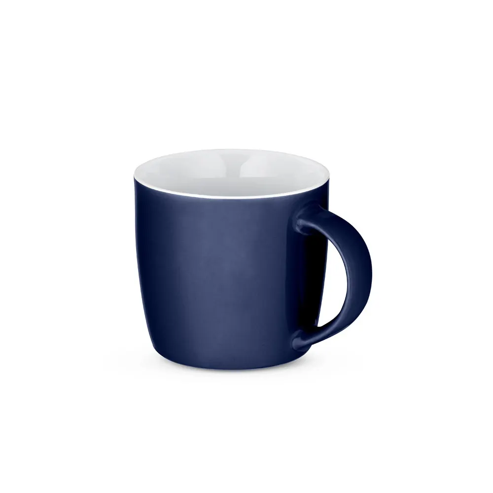 COMANDER. Taza de cerámica con acabado brillante, 370 ml