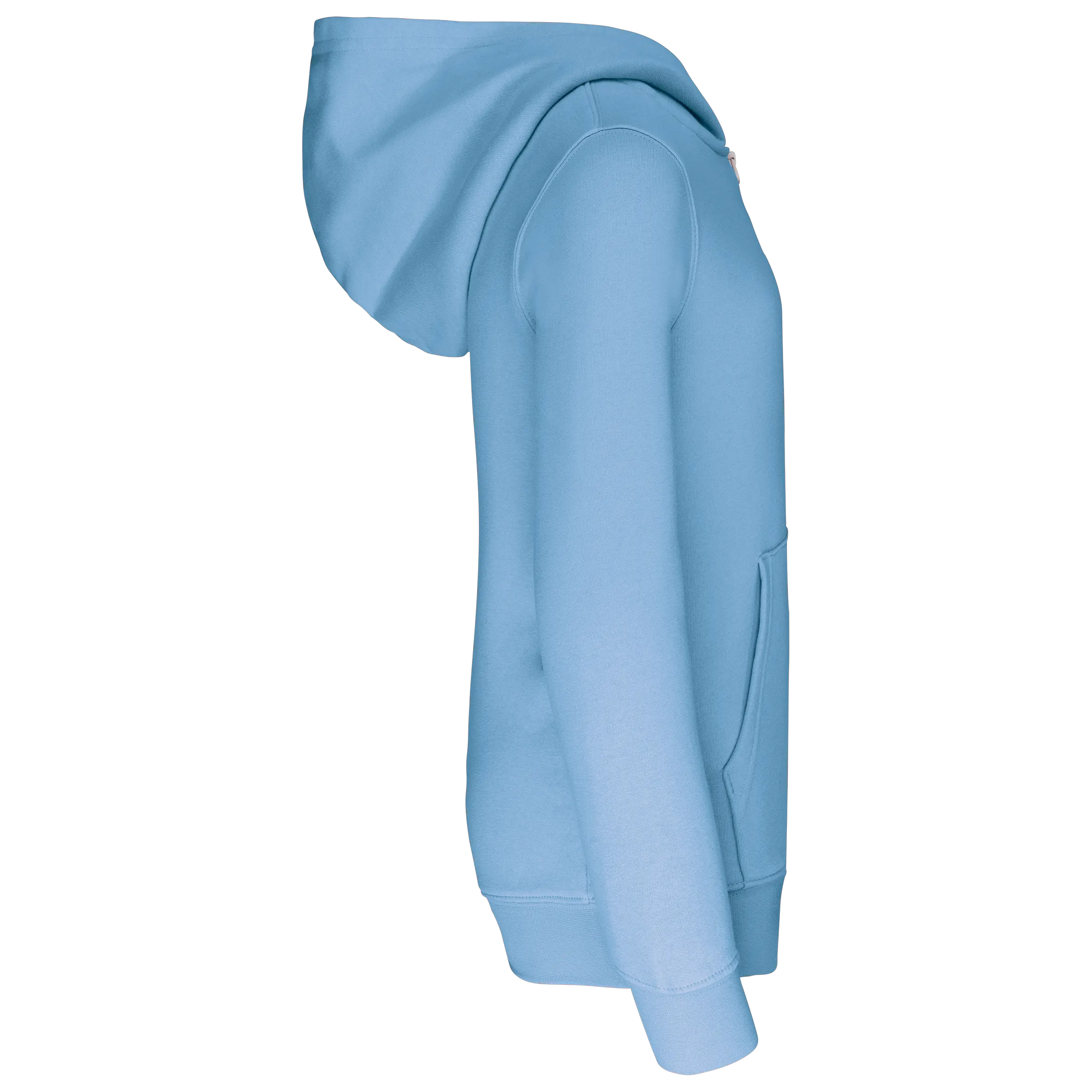 Sudadera capucha contrastada niños