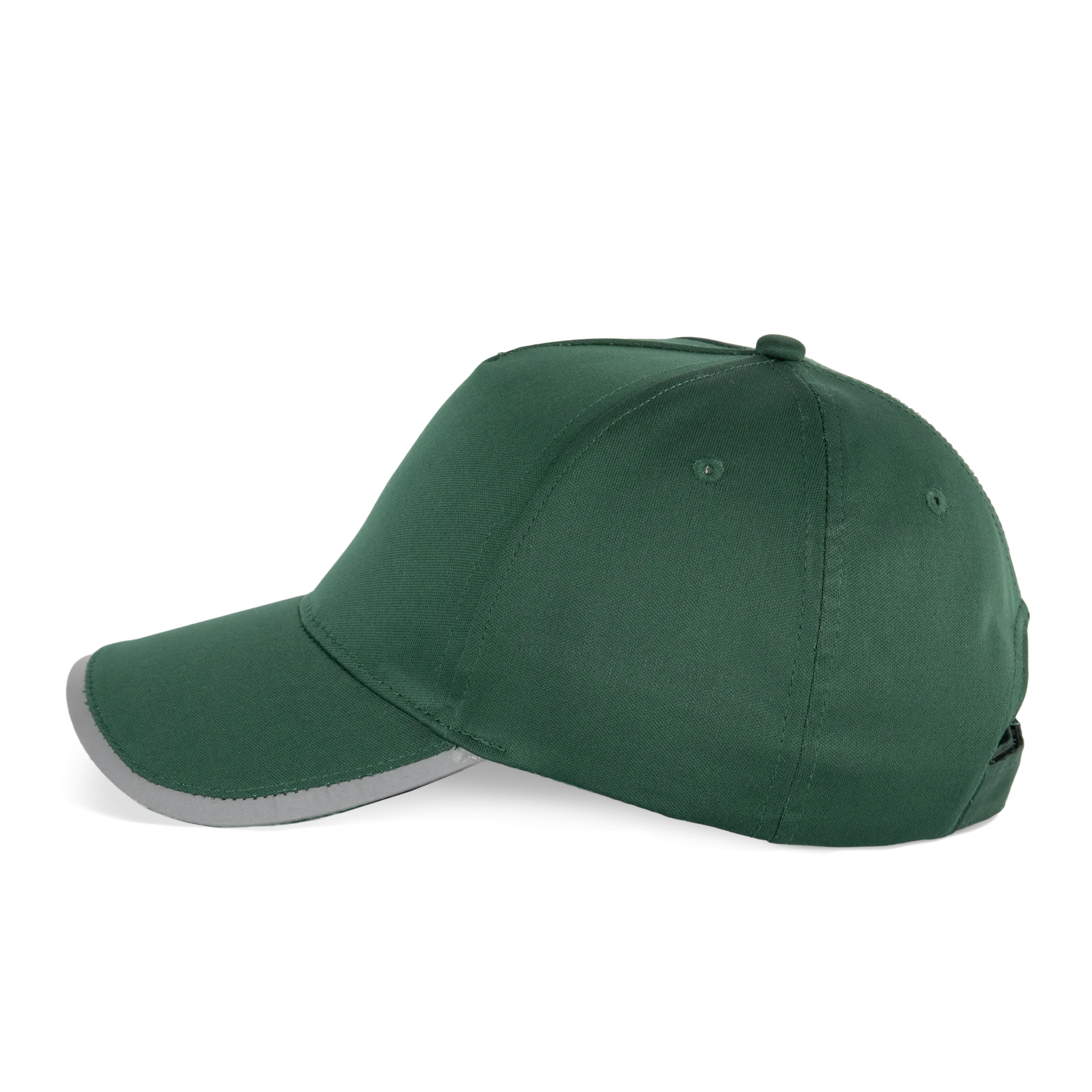 Gorra de 5 paneles de poliéster