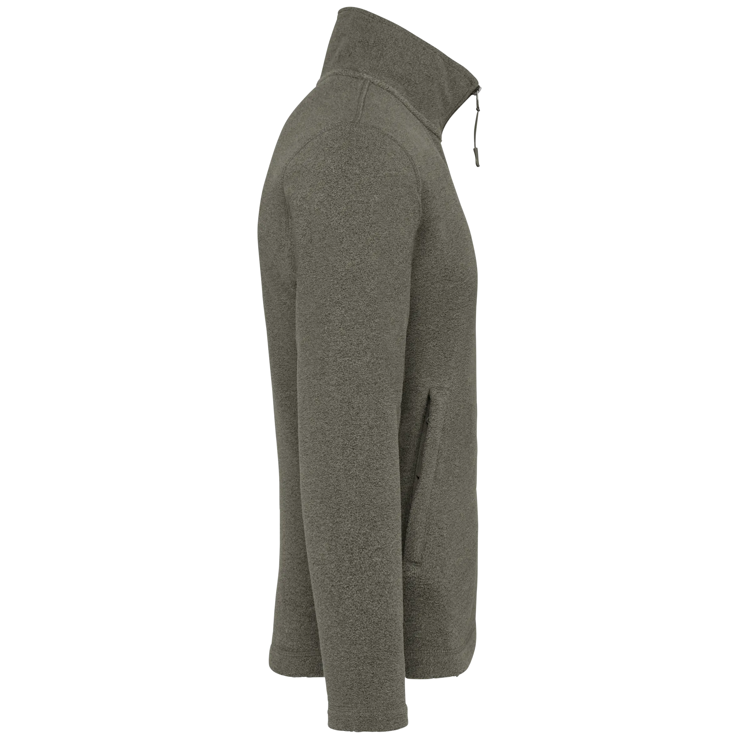 Chaqueta micropolar con cremallera hombre