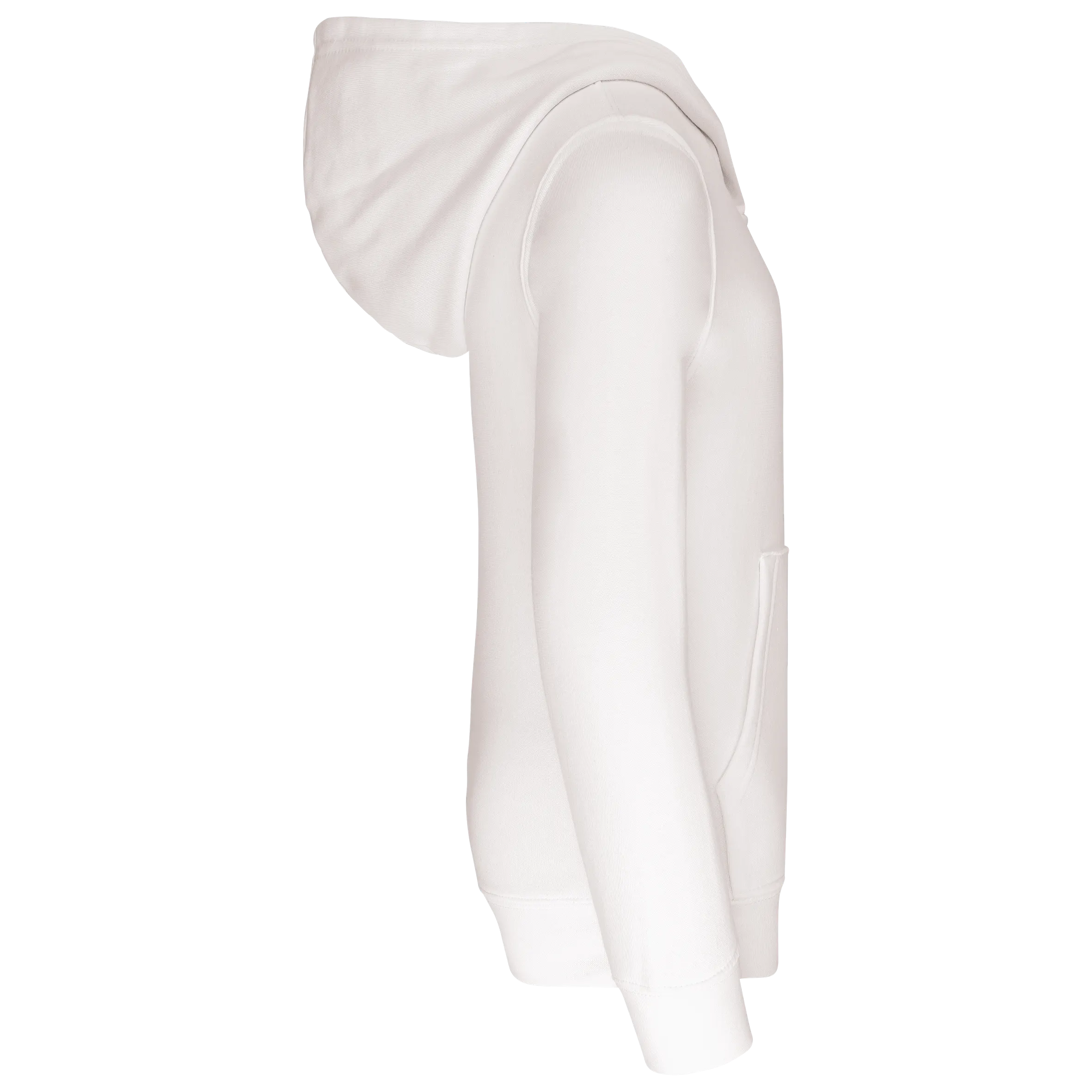 Sudadera capucha contrastada niños