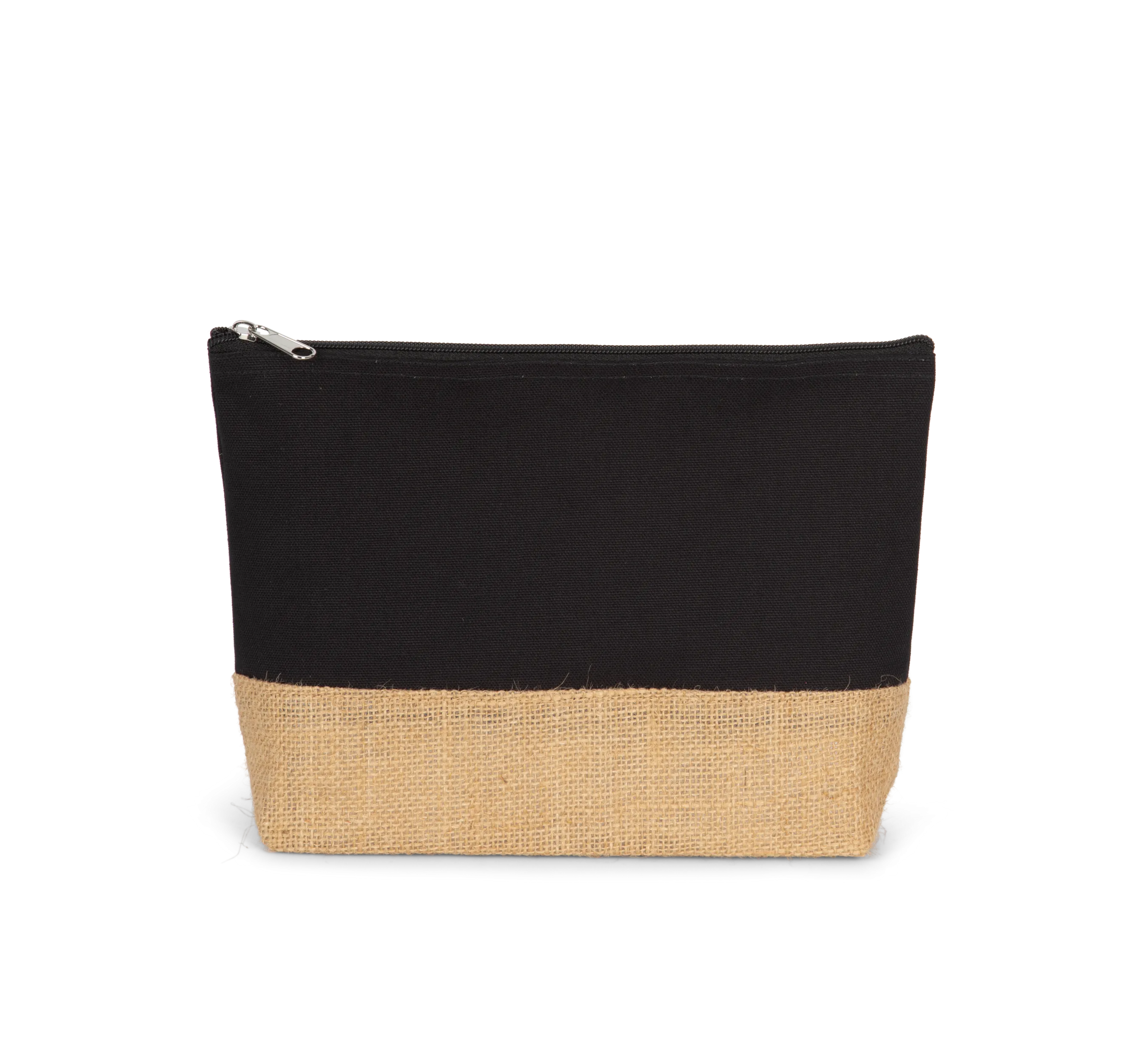 Estuche de algodón canvas y yute