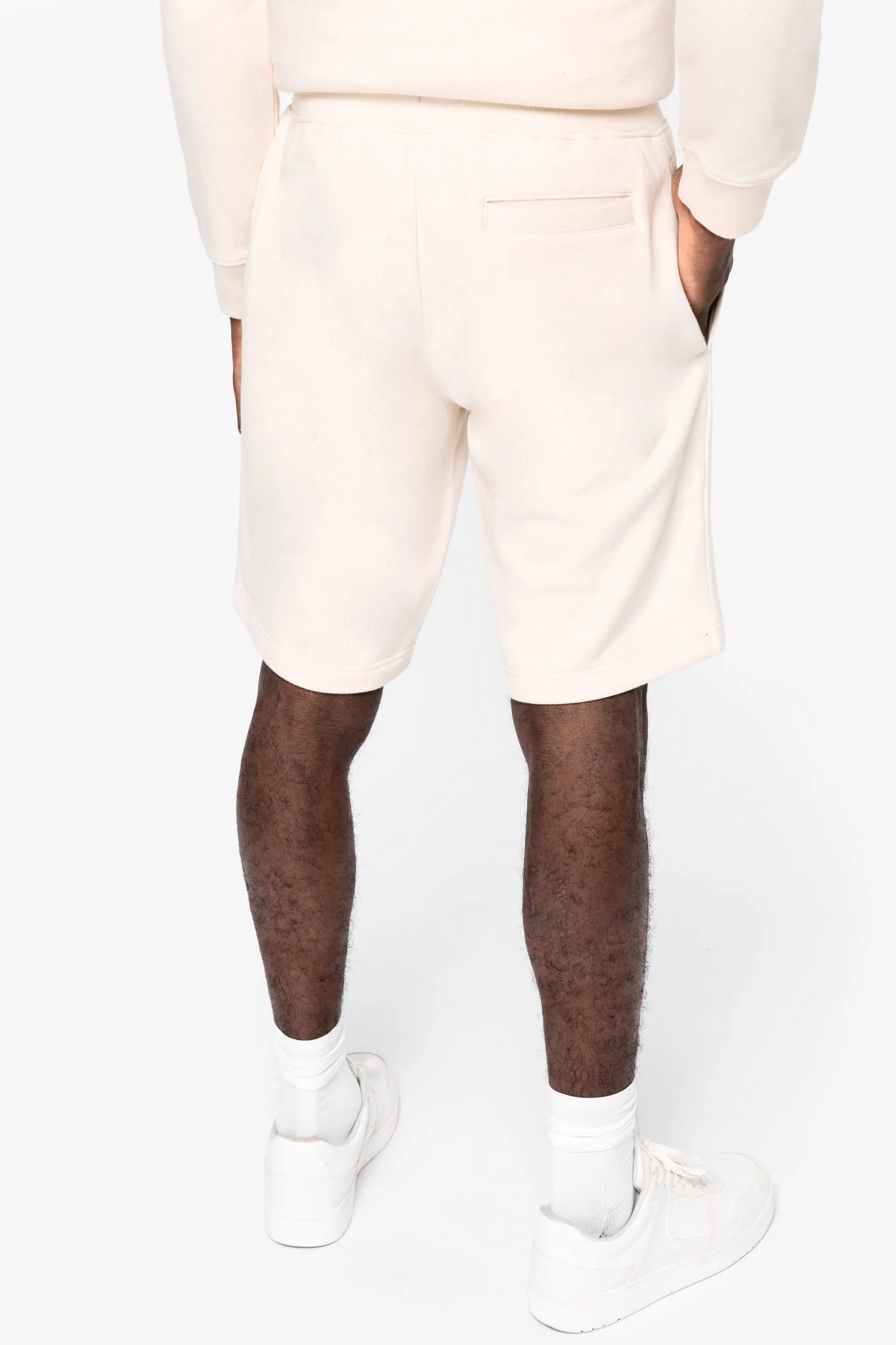 Bermudas ecorresponsables de felpa hombre