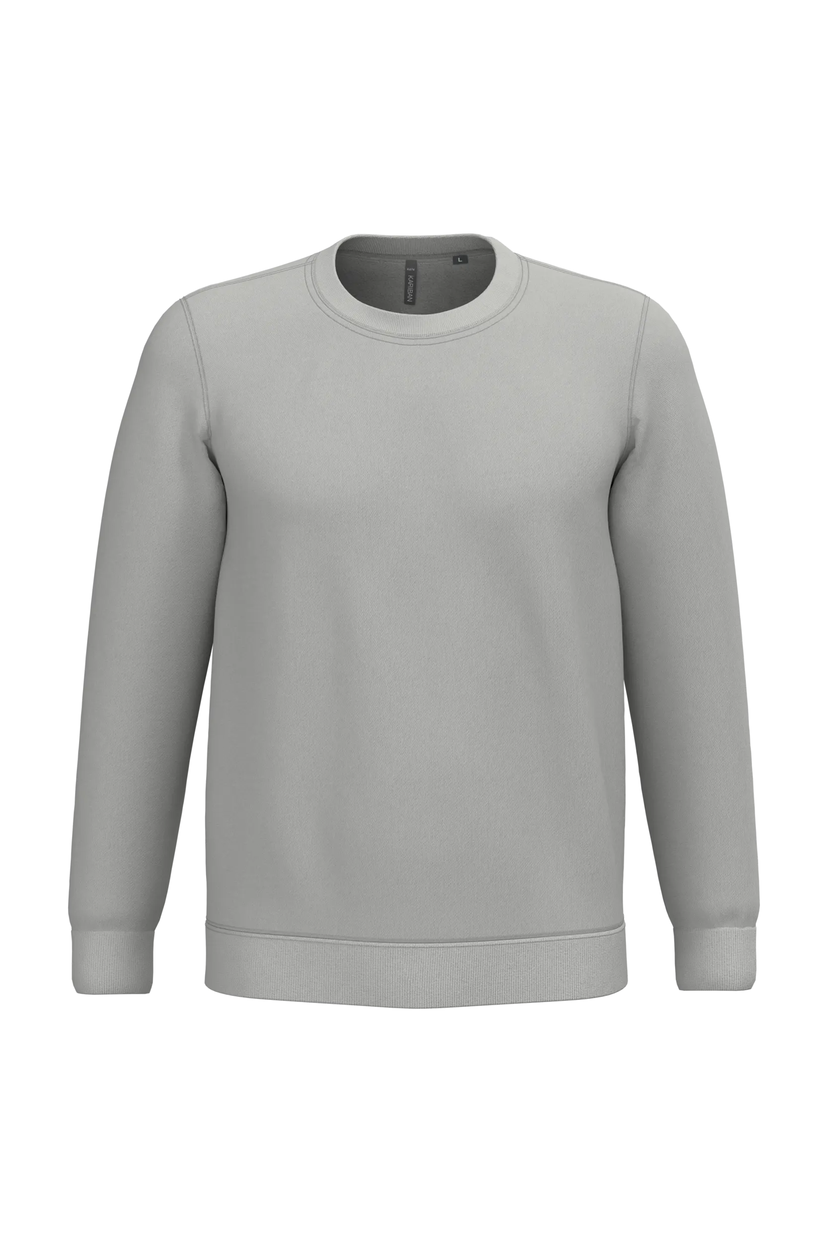 Sudadera cuello redondo