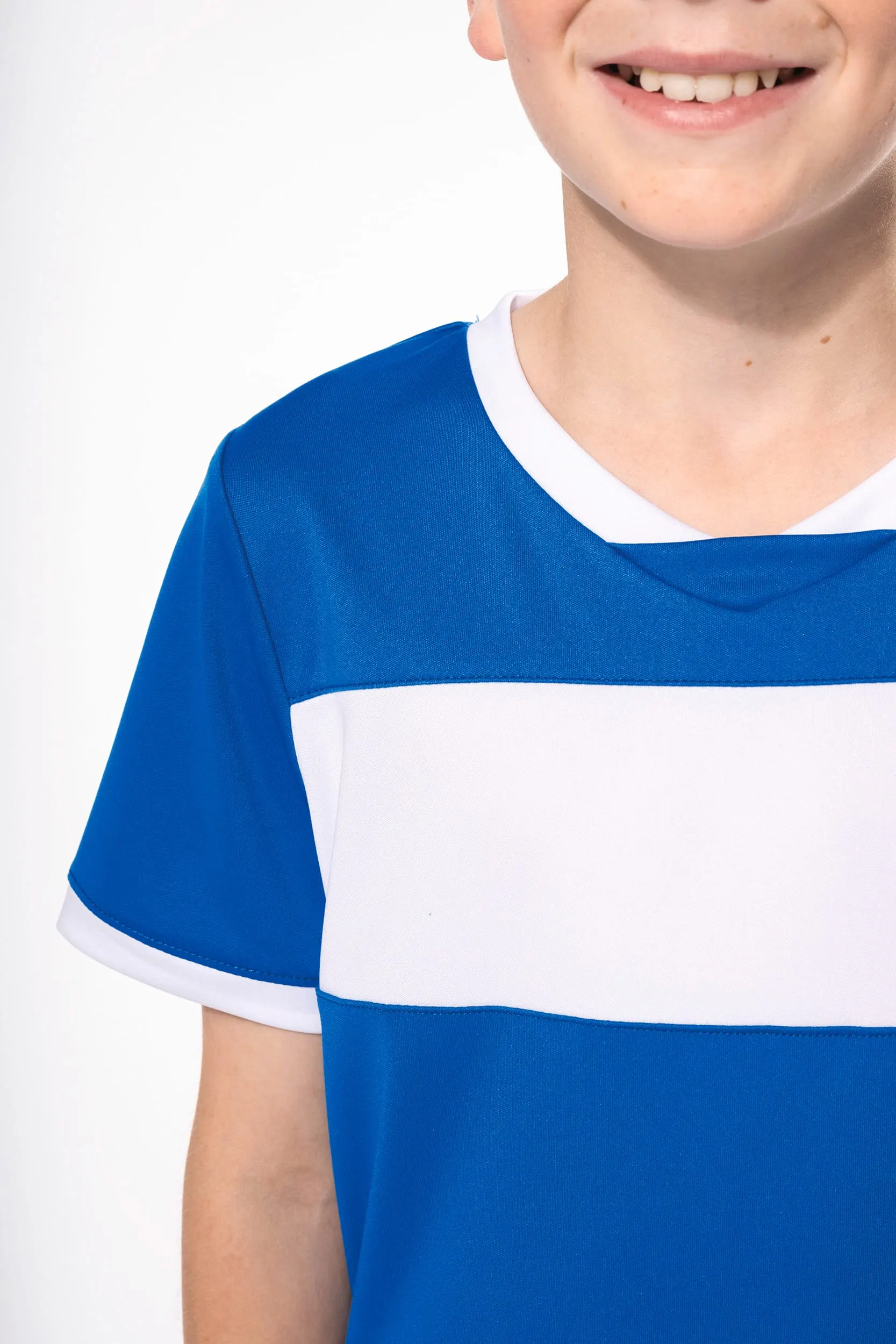 Camiseta multideporte infantil de manga corta