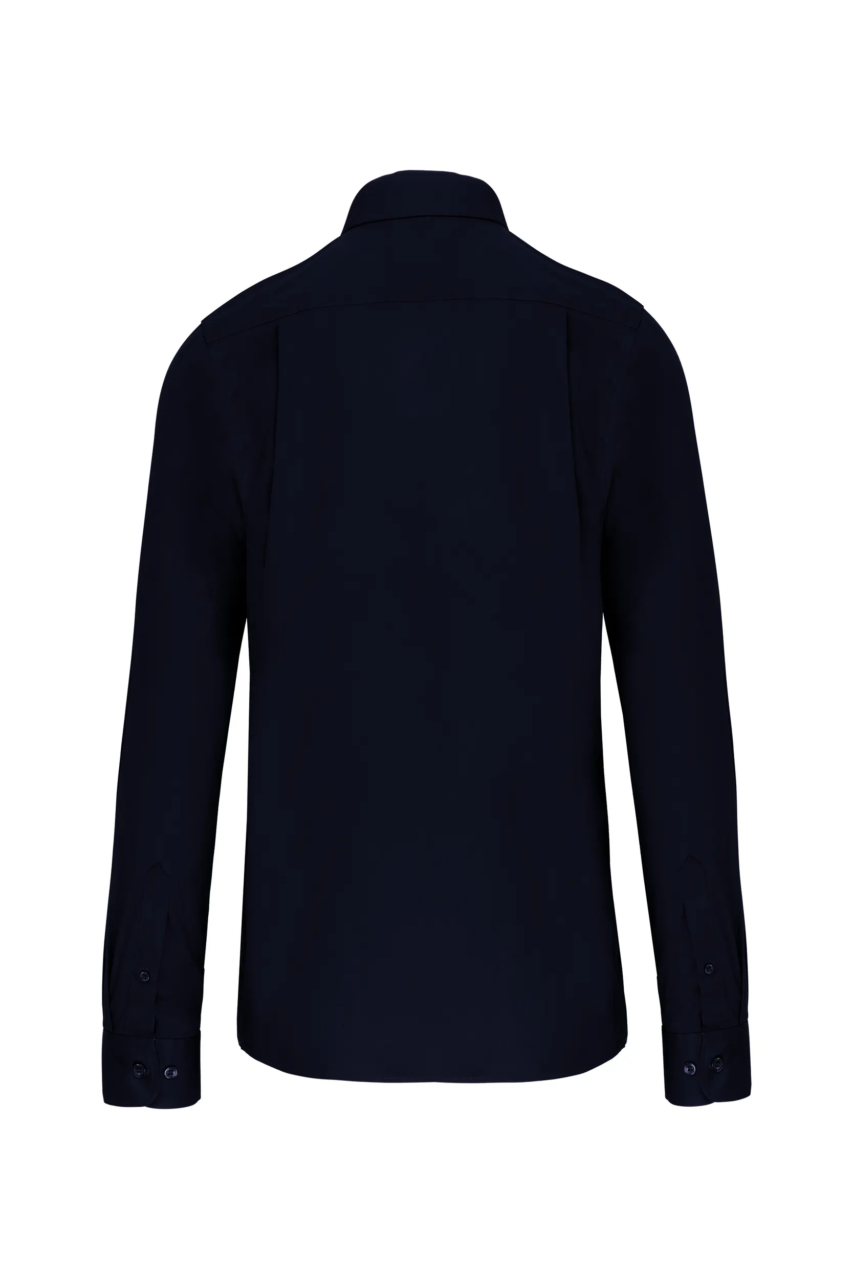 Camisa popelina manga larga hombre