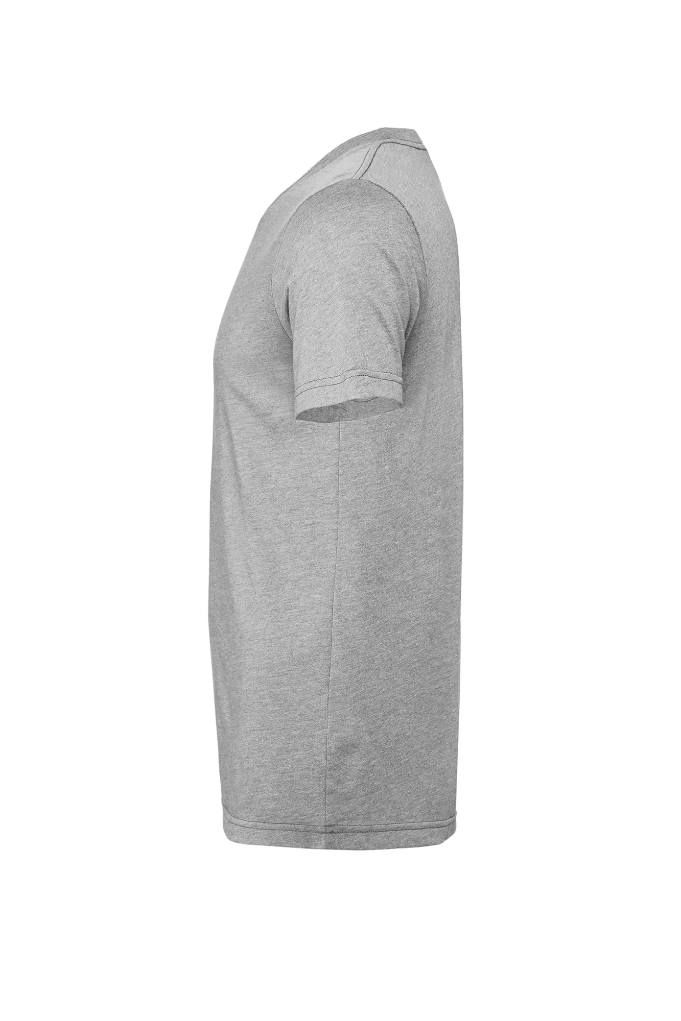 Camiseta cuello redondo hombre Heather