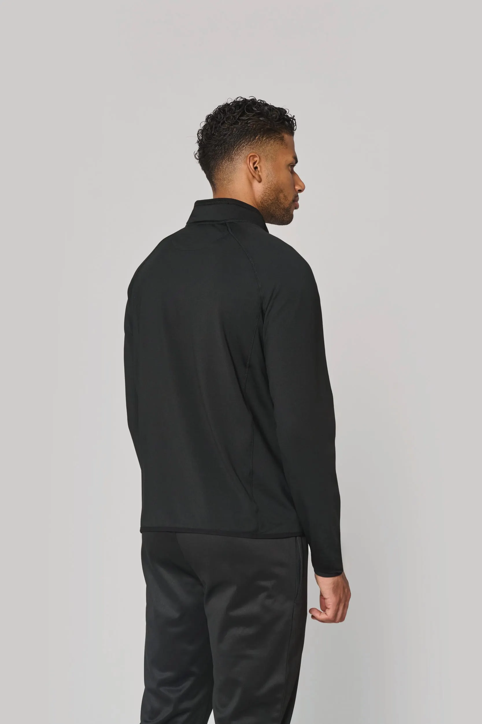 Chaqueta de deporte bimaterial unisex