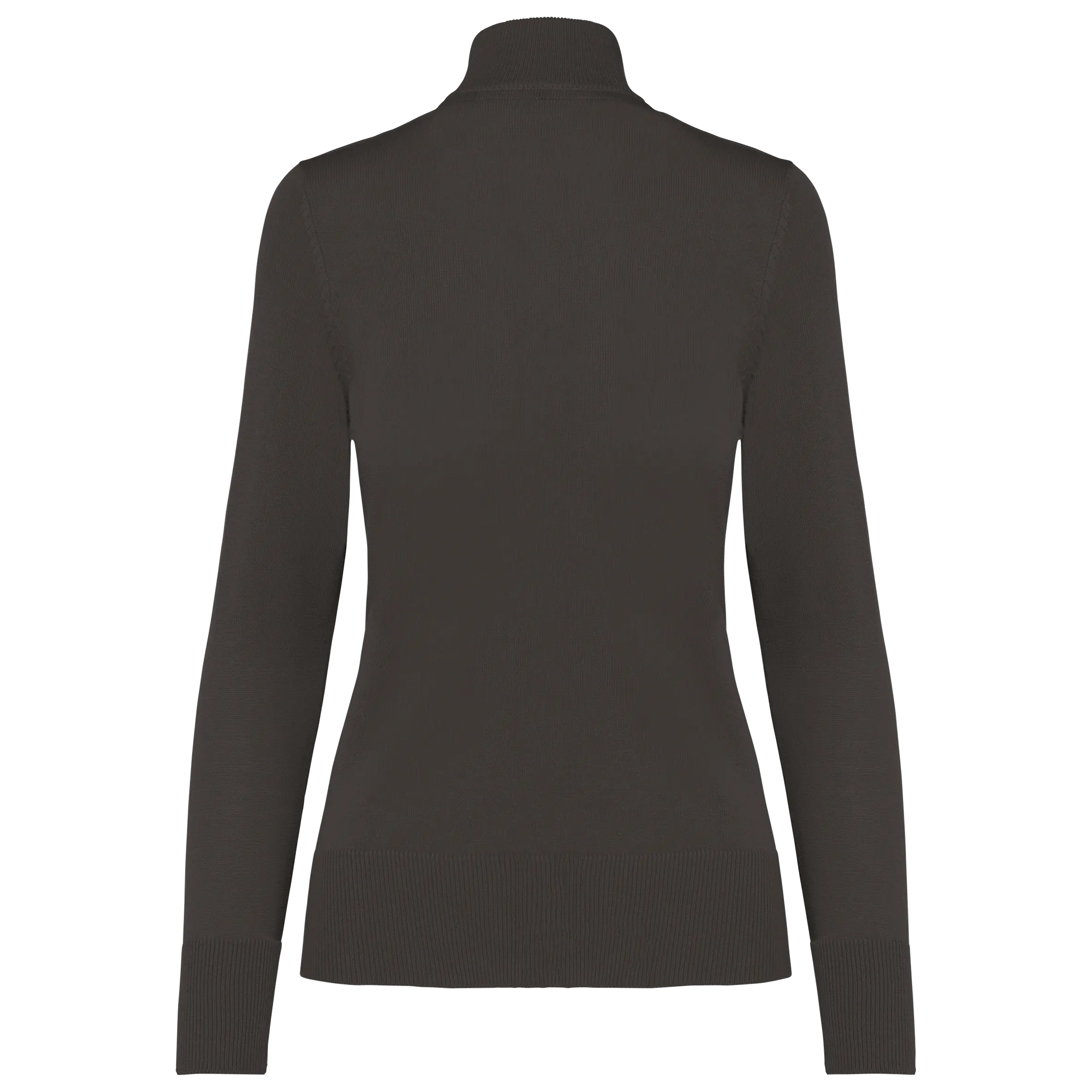 Chaqueta de punto con cremallera mujer