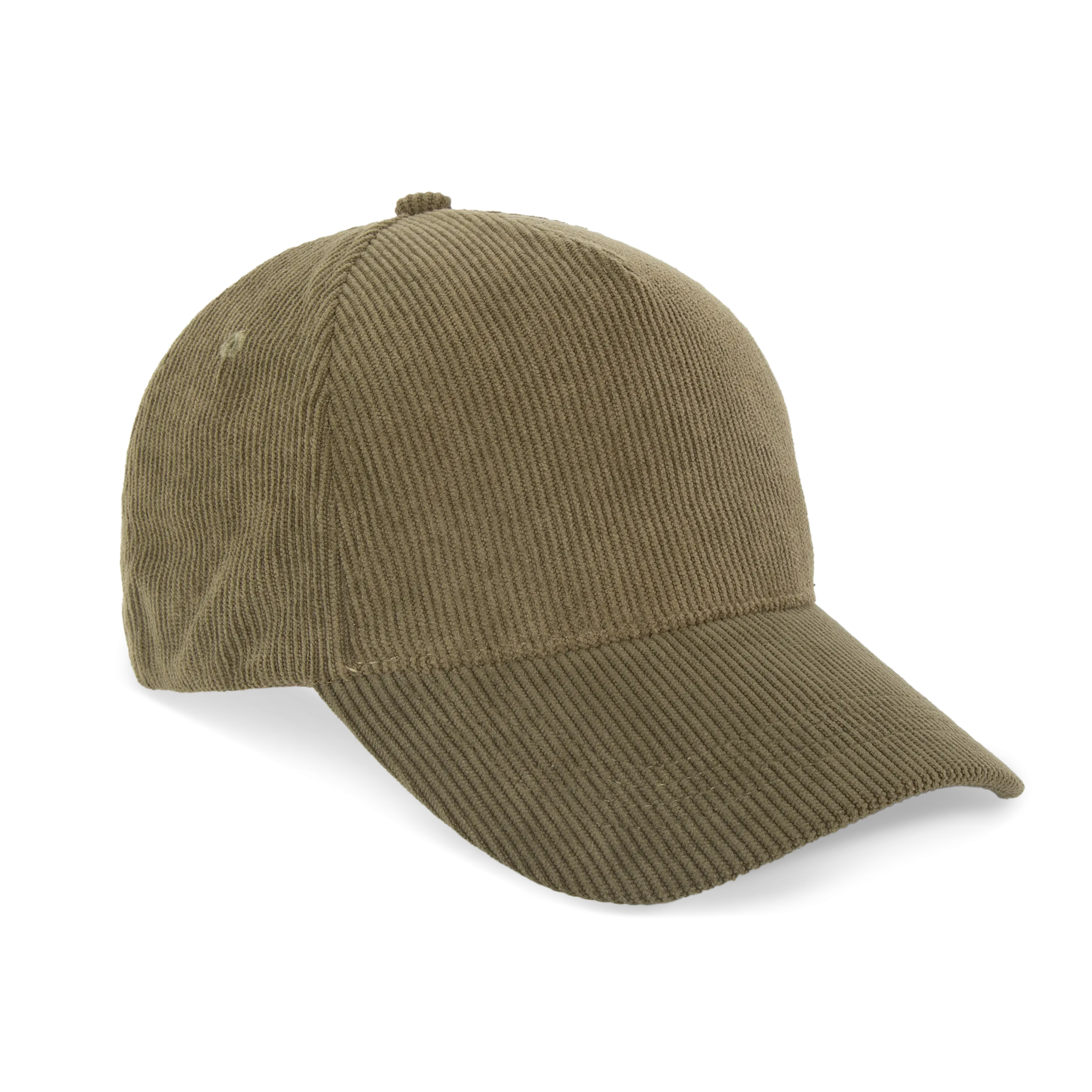 Gorra de pana de 5 paneles
