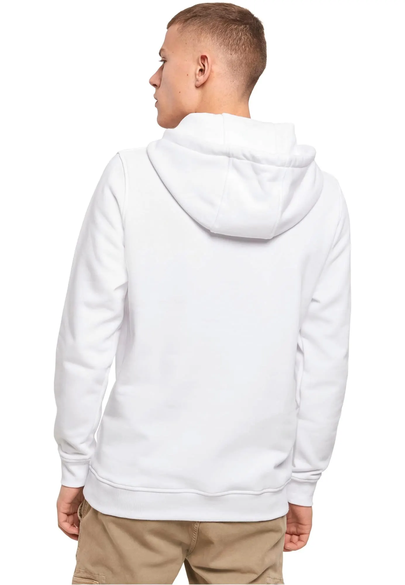 Sudadera con capucha de tejido grueso