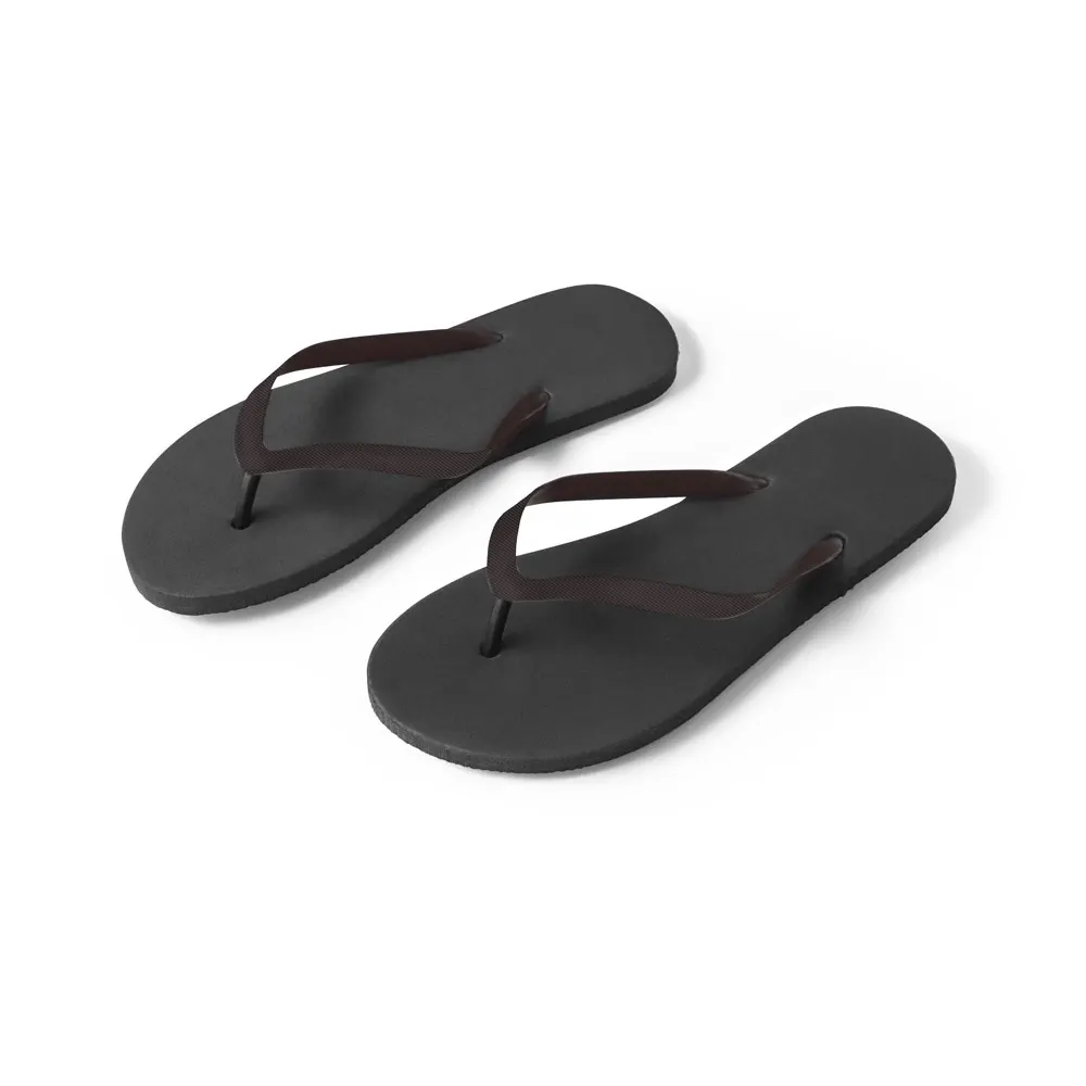MAUPITI L / XL. Zapatillas cómodas con suela de PE y tira de PVC