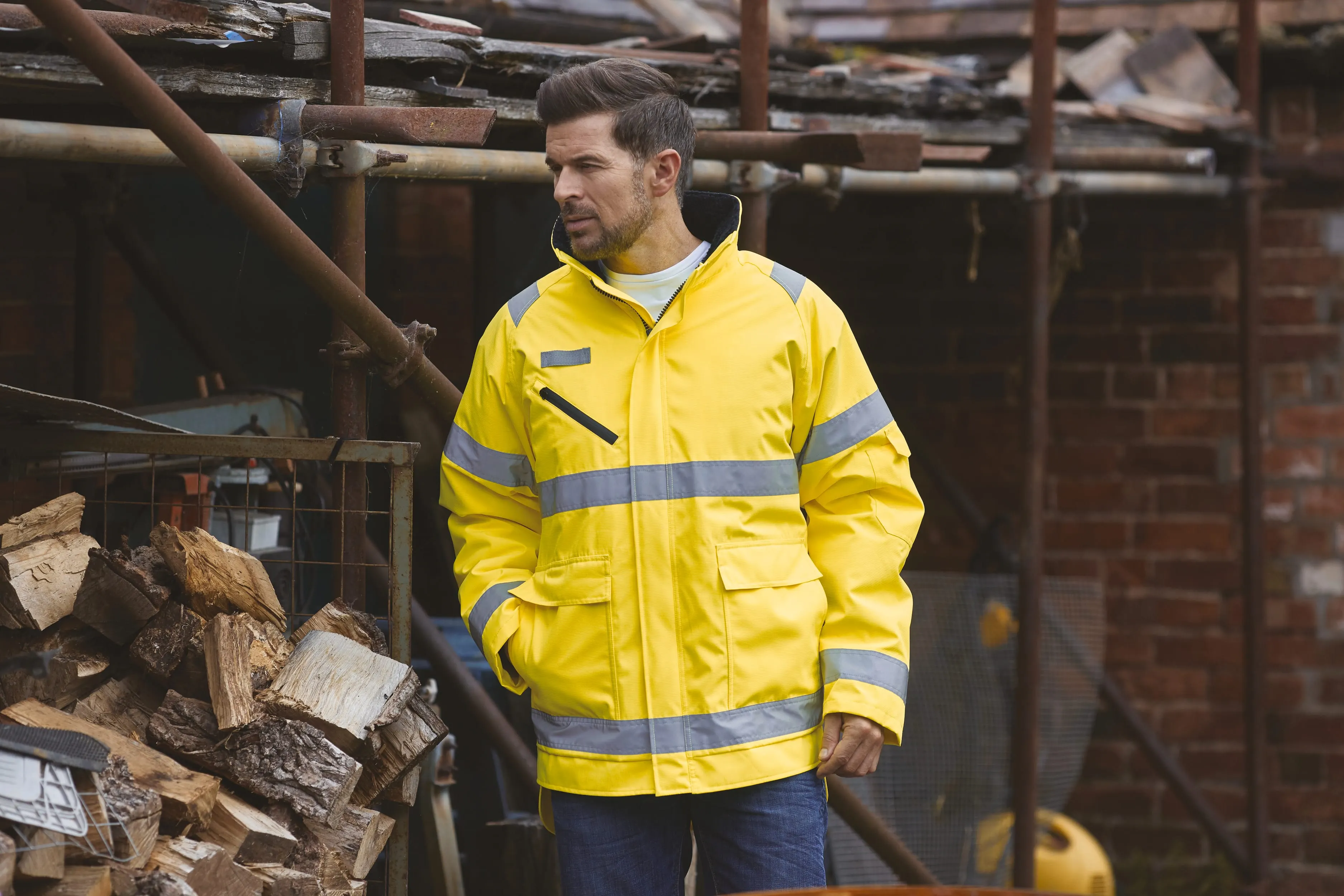 Chaqueta "Fontaine Storm" Alta Visibilidad