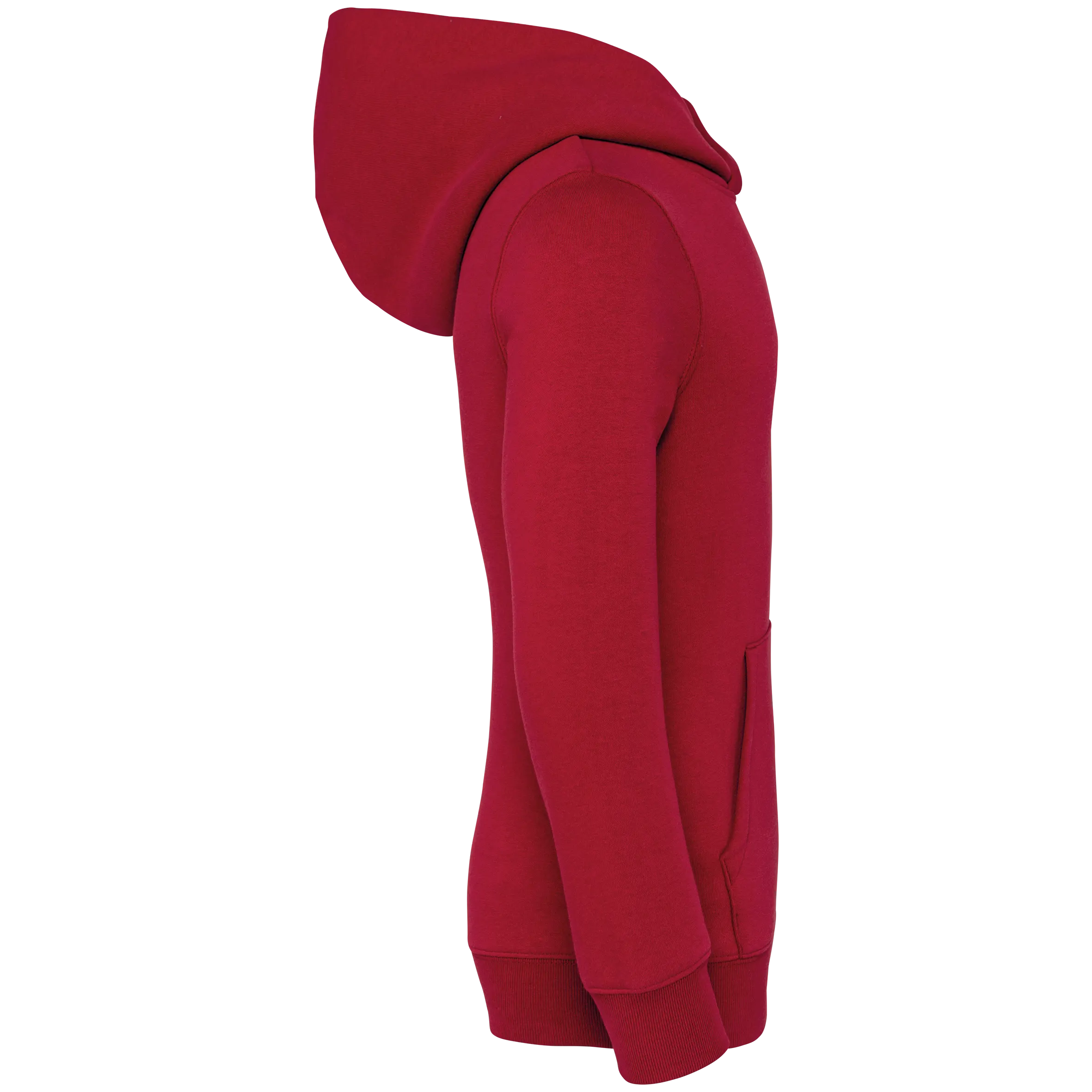 Sudadera  ecorresponsable con capucha infantil