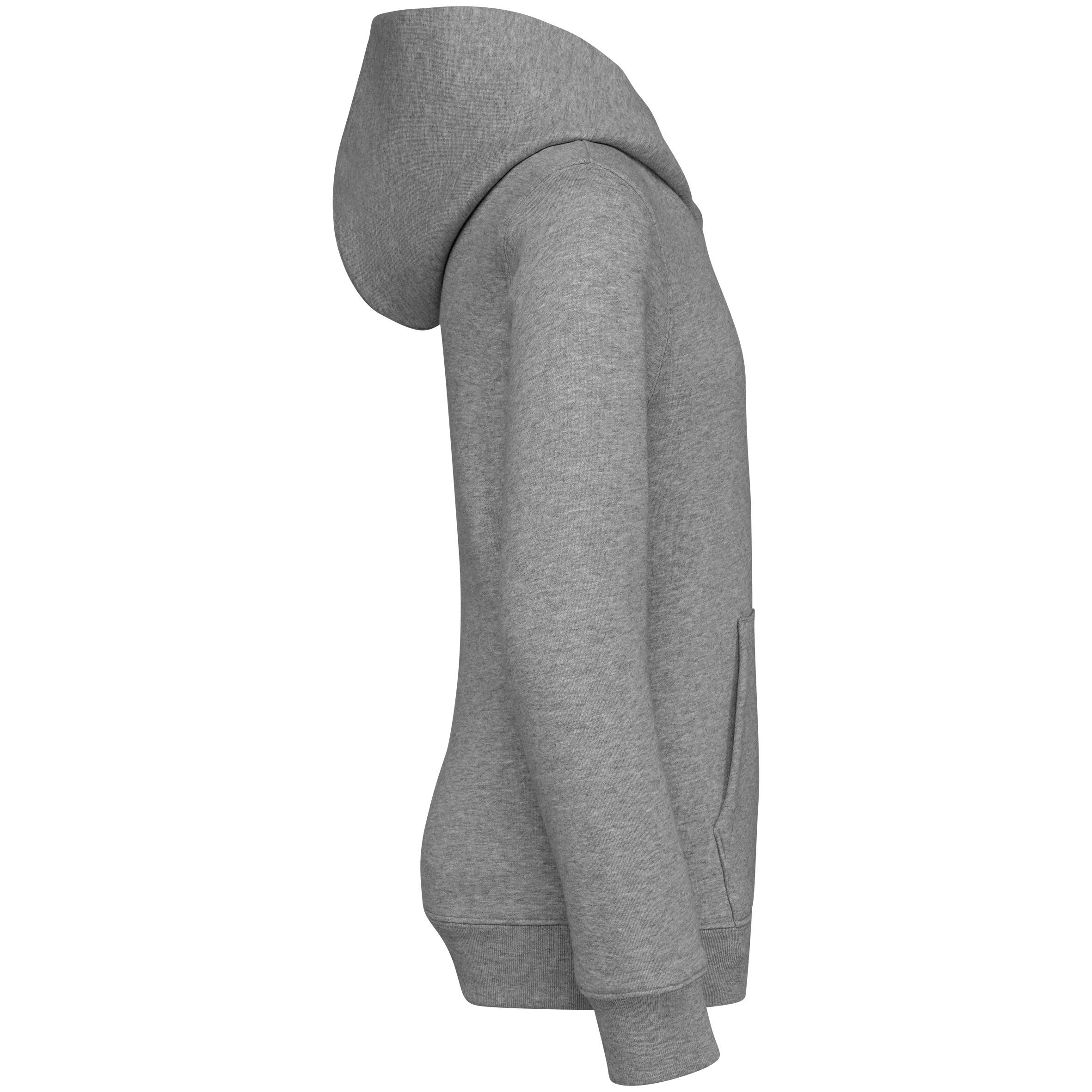 Sudadera  ecorresponsable con capucha infantil
