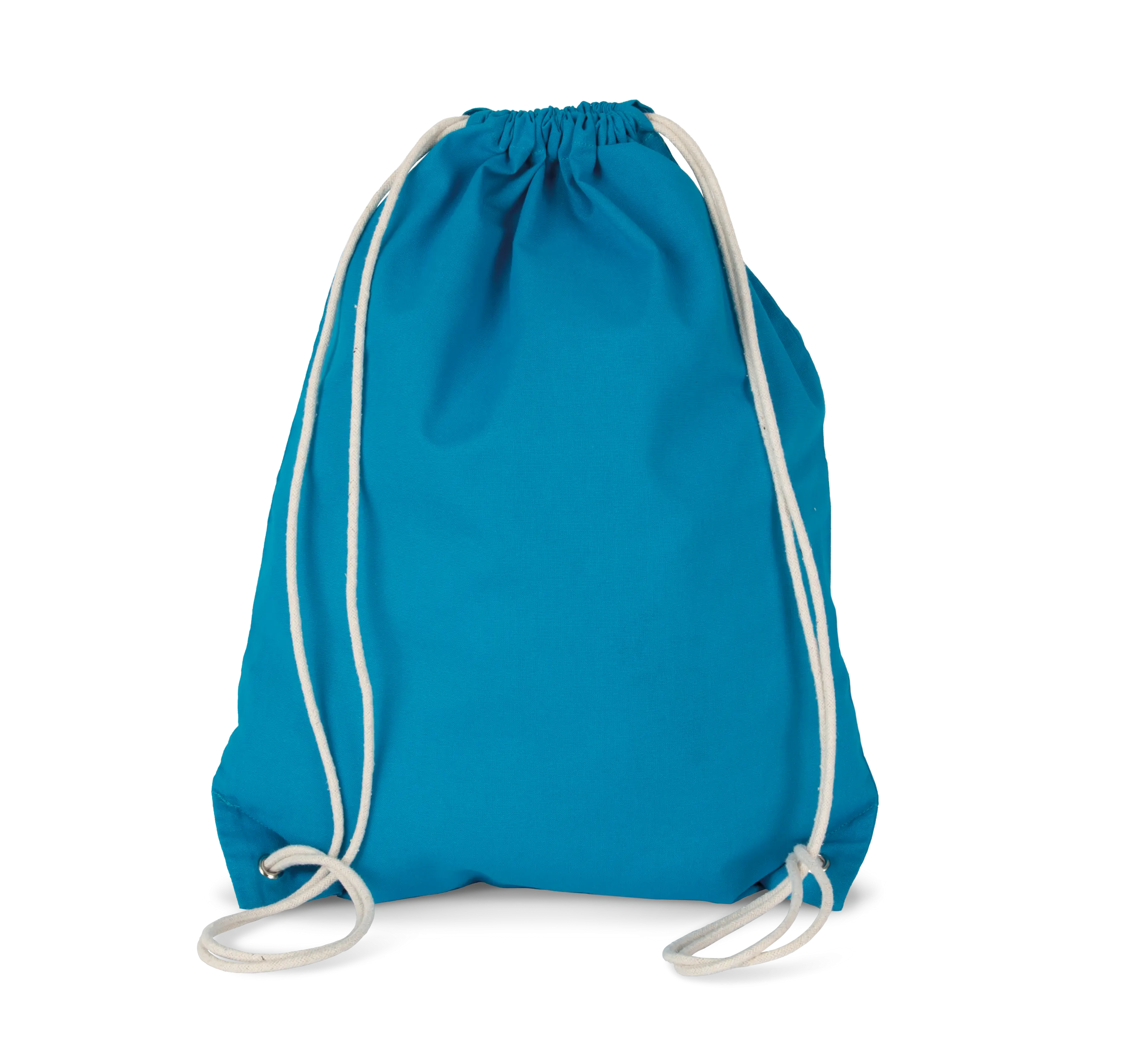 Mochila de algodón con cordones