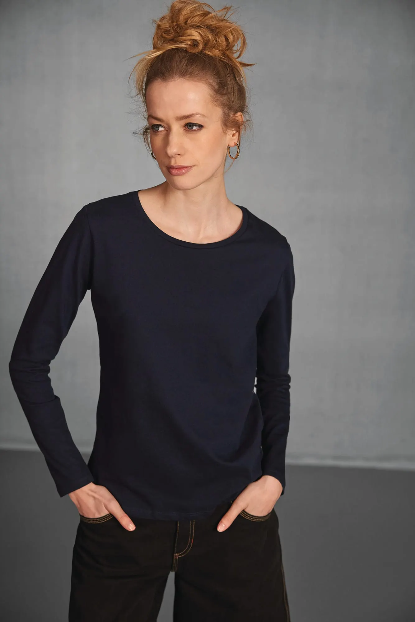 Camiseta #E190 manga larga mujer