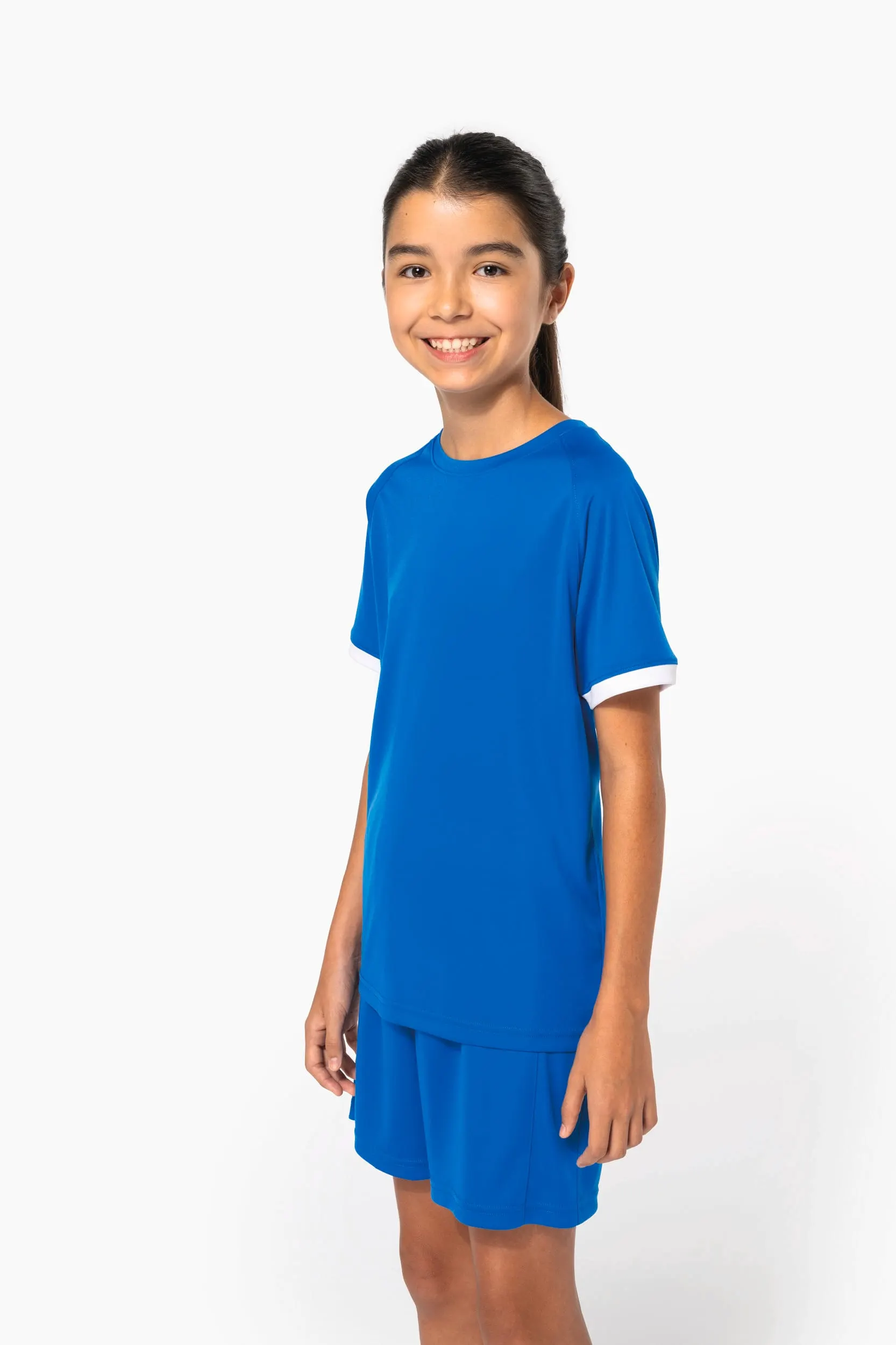 Camiseta multideporte de poliéster para niño