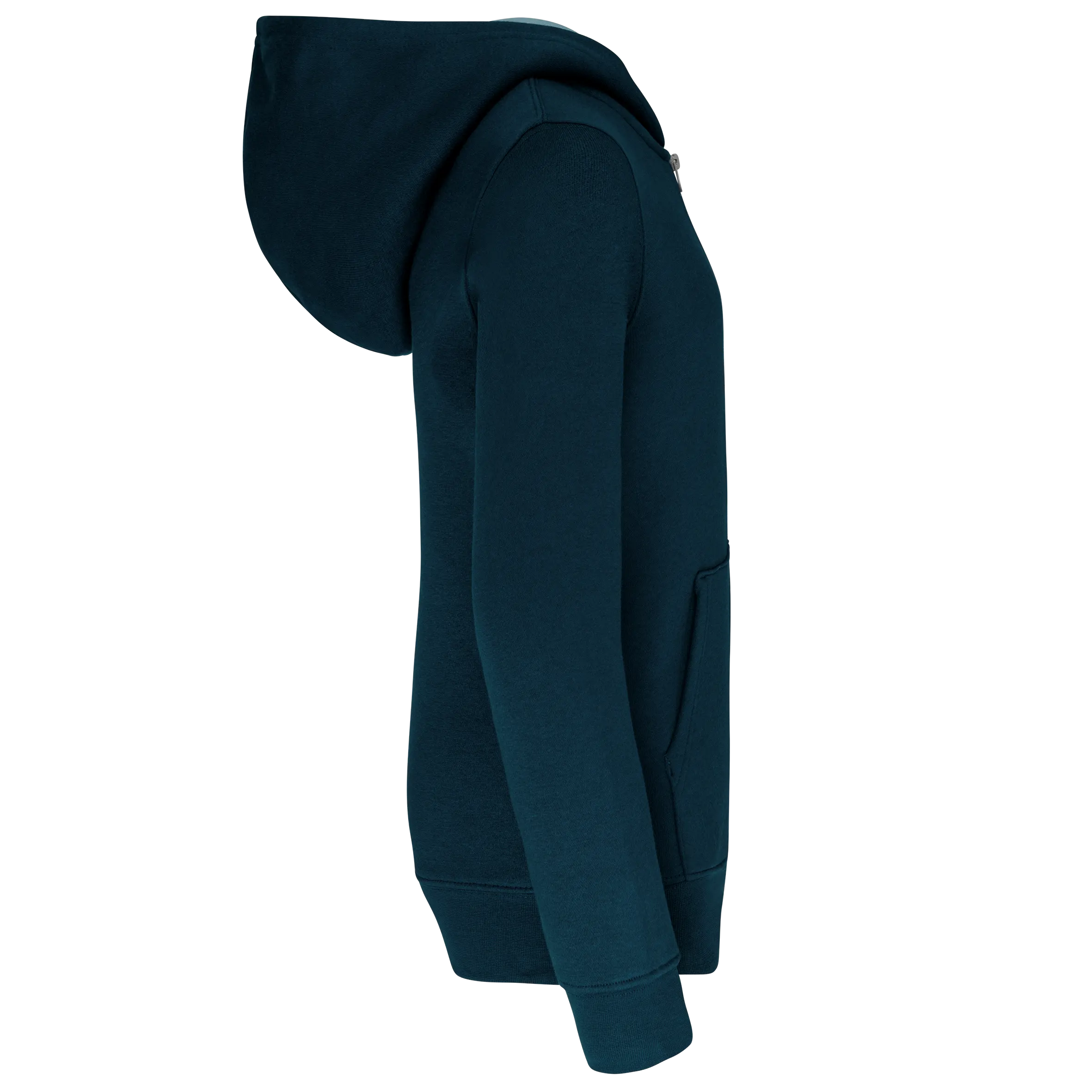 Sudadera capucha y cremallera niños