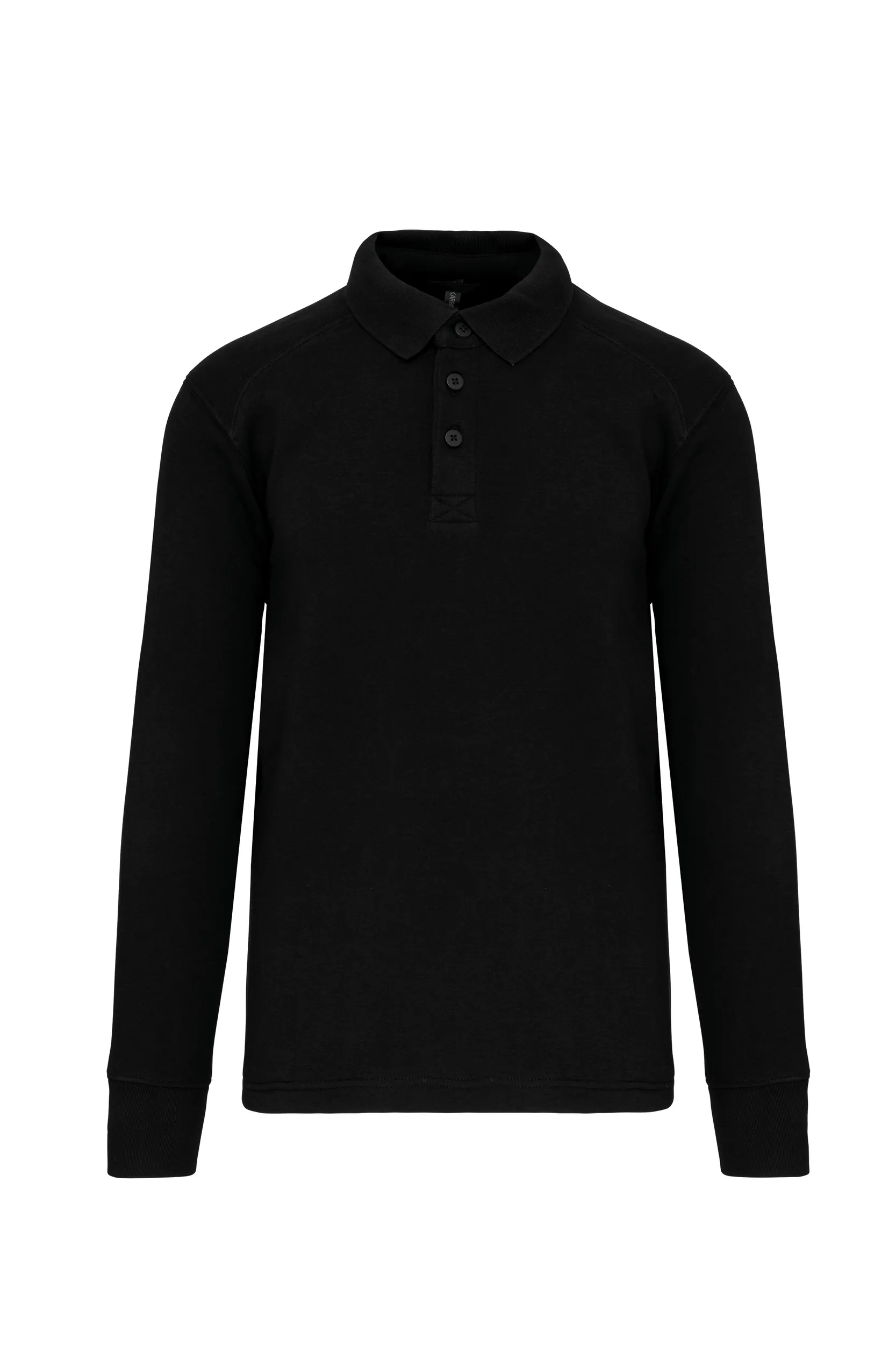 Sudadera cuello polo