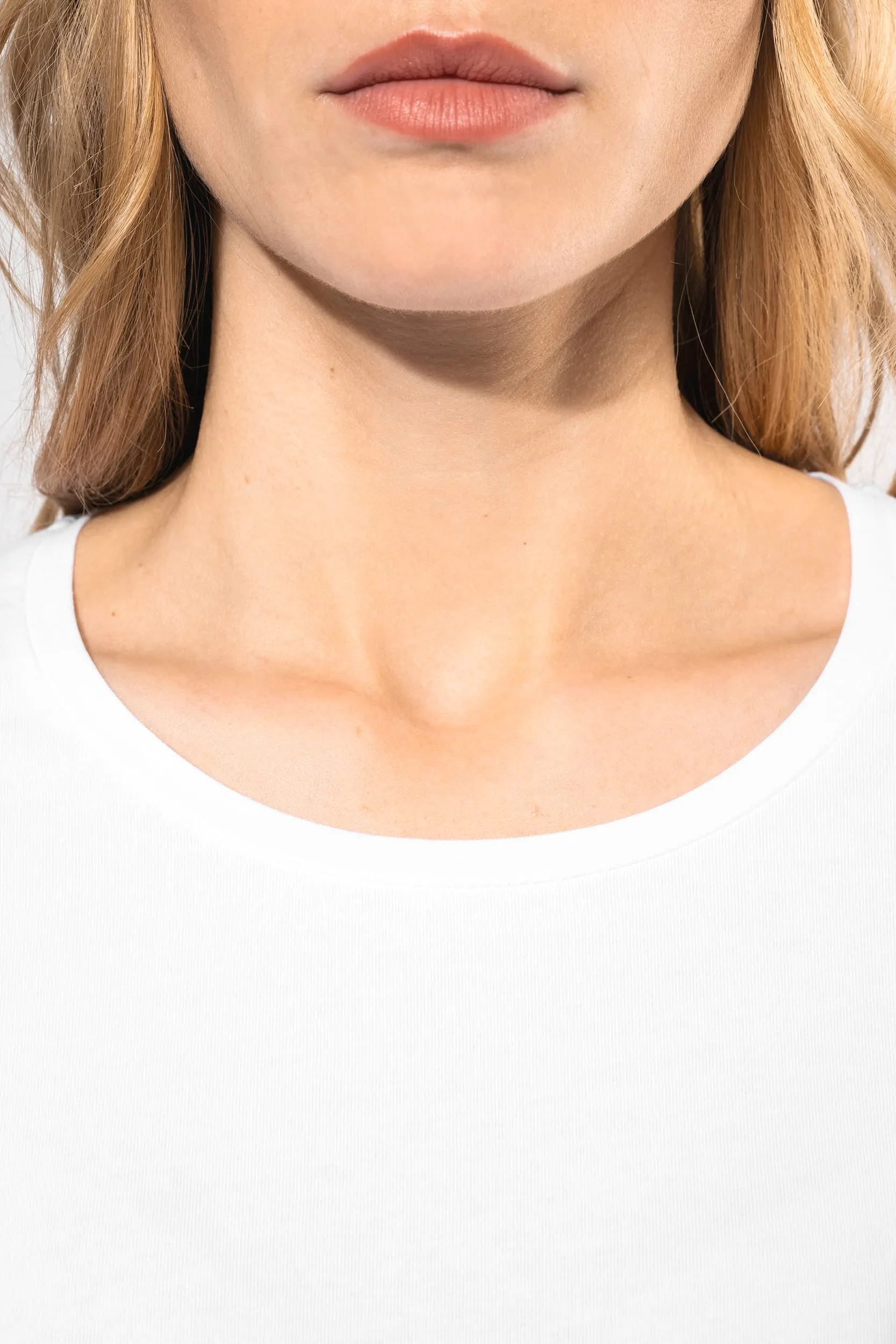 Camiseta con elastano manga larga mujer